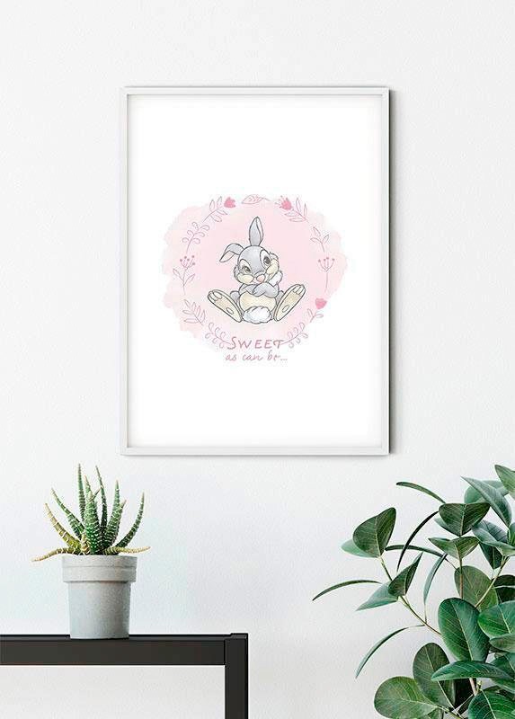 Komar Bild »Klopfer« Disney 1 Stk. tlg. Wandbild zur Dekoration im Kinderzimmer - ohne Rahmen