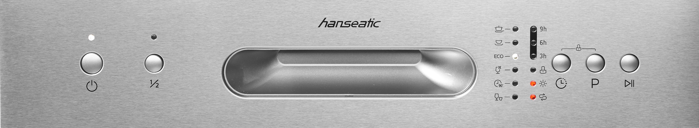 Hanseatic teilintegrierbarer Geschirrspüler HGTI6082E127735BS, 12 Jahren Garantie Maßgedecke 3 XXL »HGTI6082E127735BS«, mit