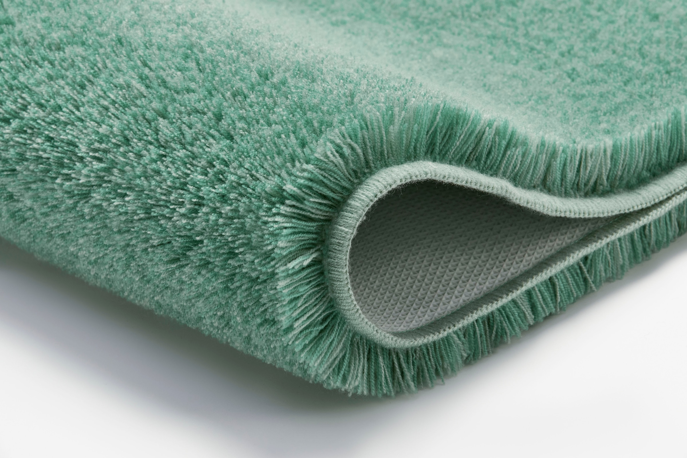 Kleine Wolke Badematte »RELAX«, rutschhemmend beschichtet, fußbodenheizungsgeeignet, Badteppich, Uni Farben, rechteckig, rund & als Set erhältlich