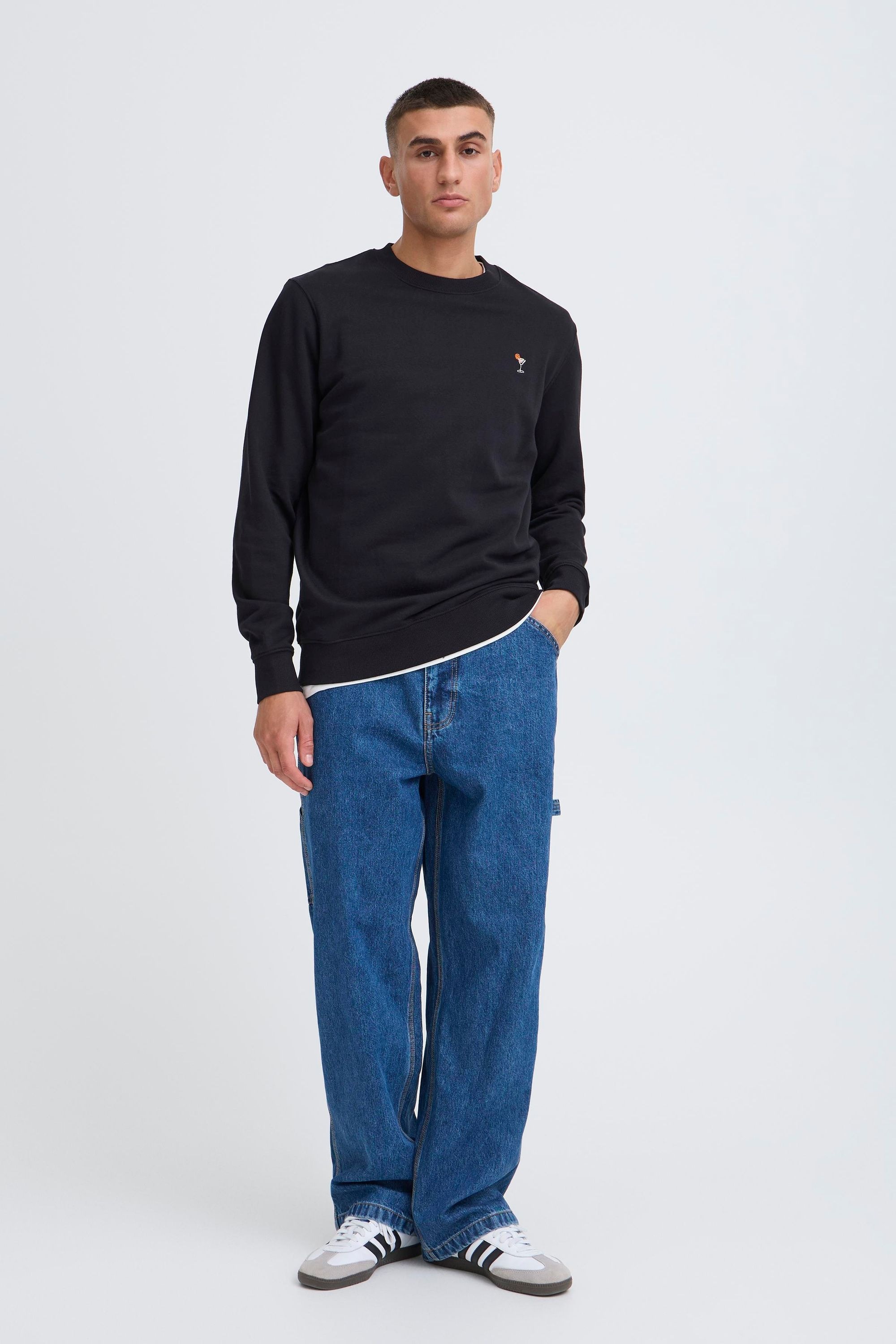 !Solid Rundhalspullover »Rundhalspullover SDNOOAM«