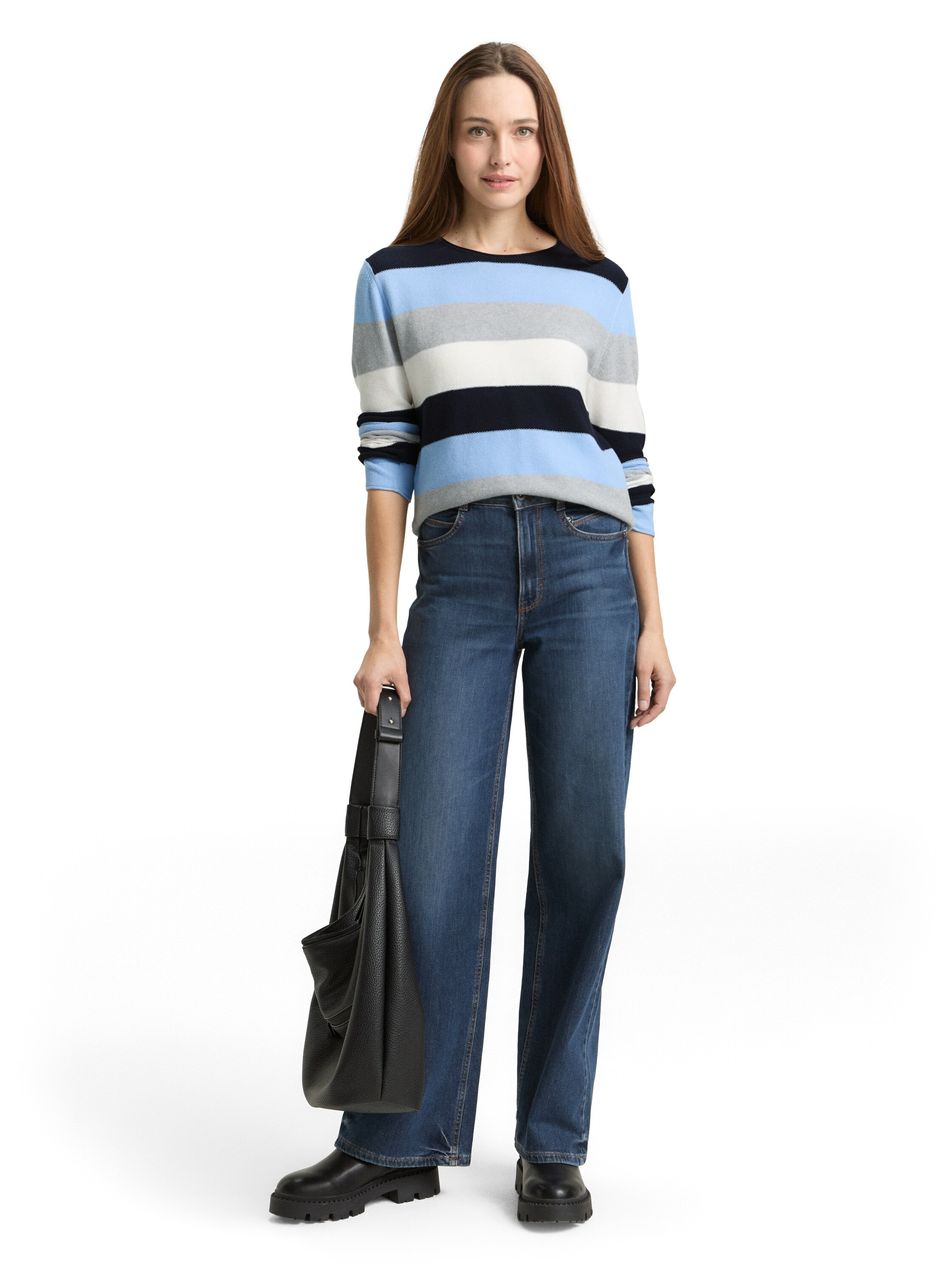 TOM TAILOR Strickpullover »Otto« mit Viskose