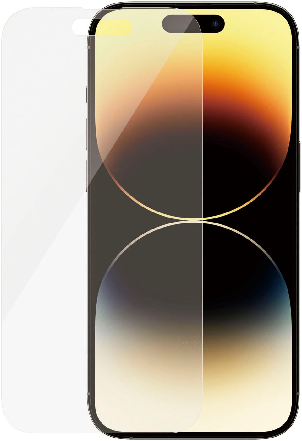 PanzerGlass Displayschutzglas »Displayschutz Apple iPhone 14 Pro«, für iPhone 14 Pro, (1 St.), Kratz-& Stoßfest, Antibakteriell, Berührungsempfindlich