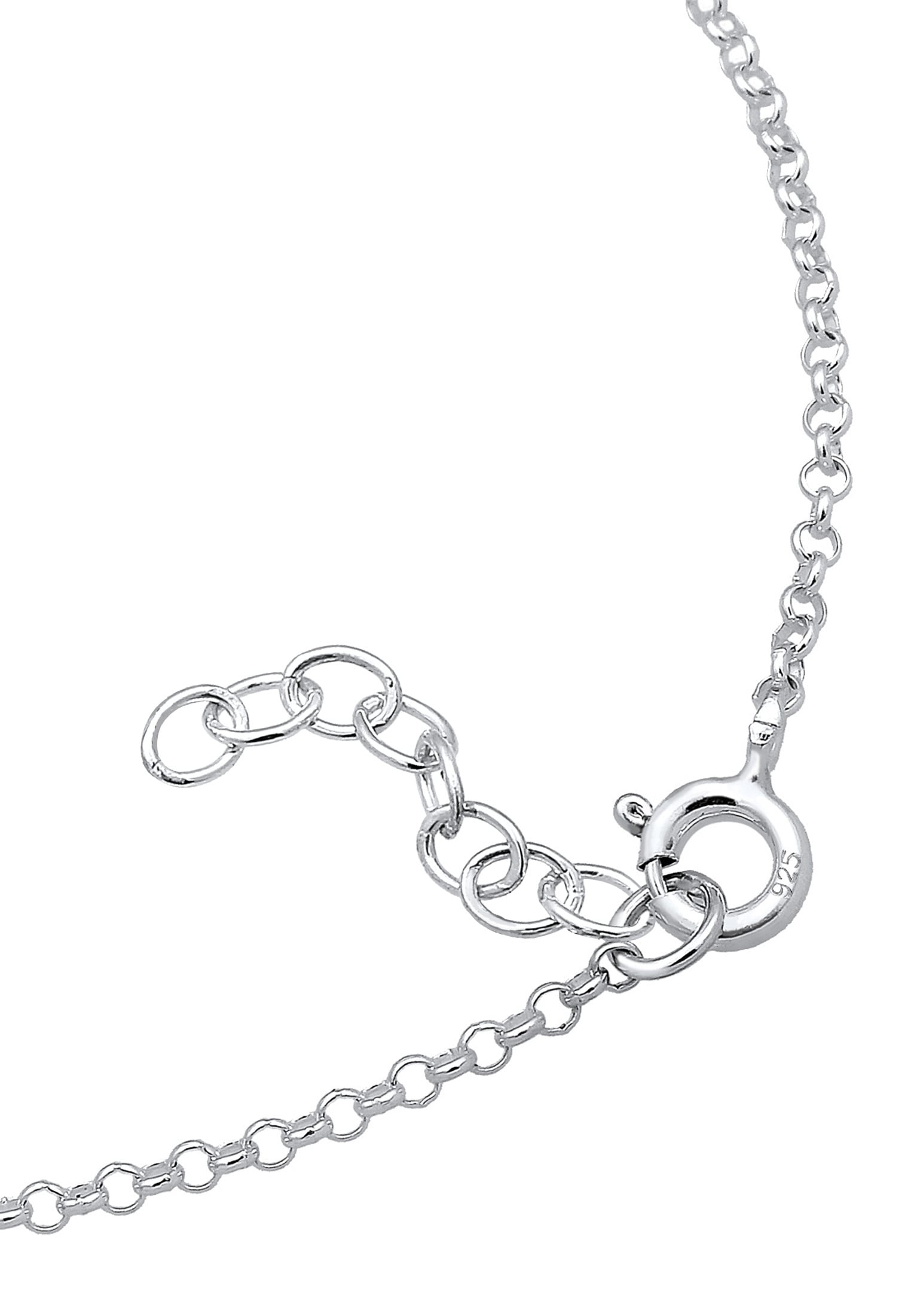 Elli Armkette »Armband Kinder Kugel Bead Kristalle 925 Silber«