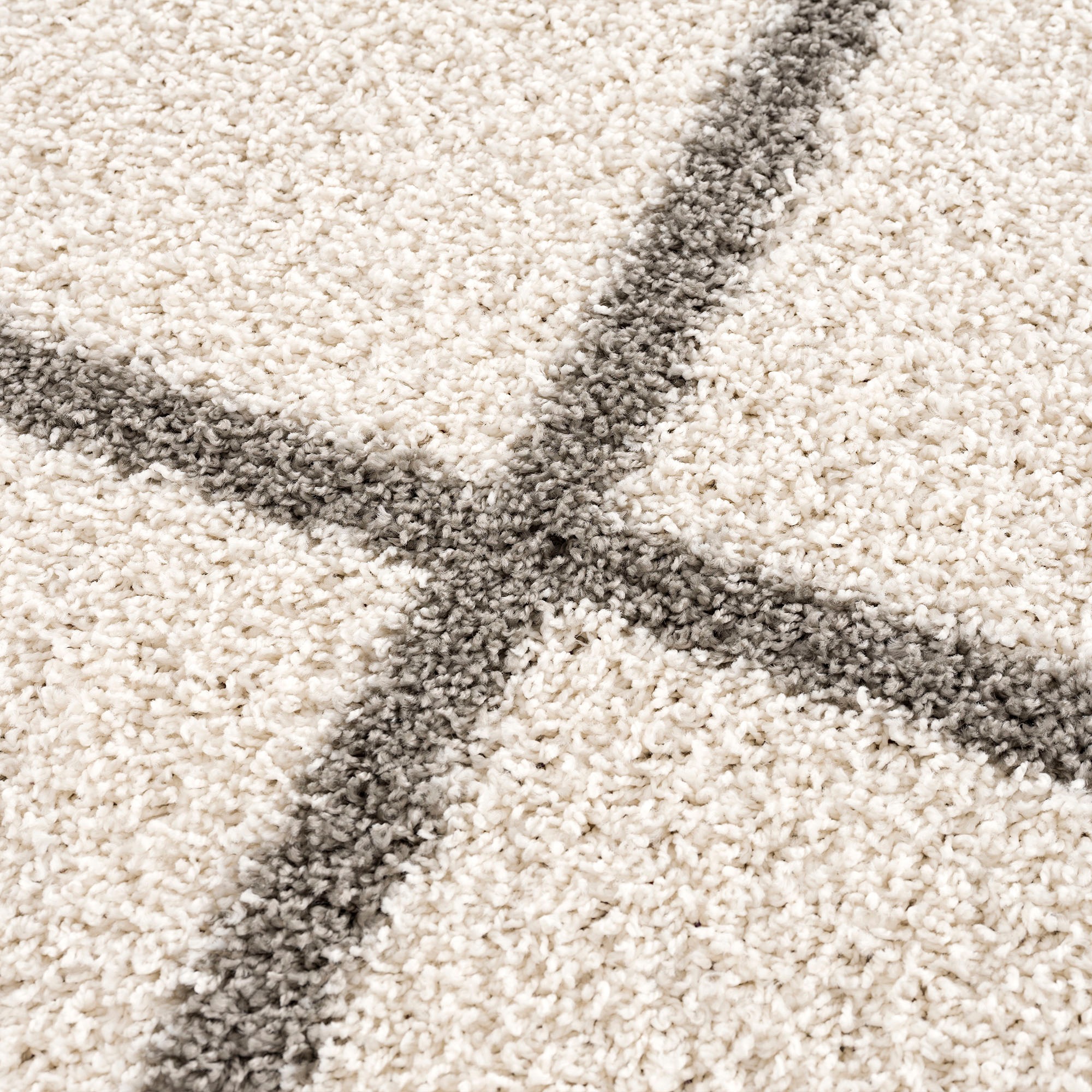 Sanat Hochflor-Teppich »Madrid«, rund, 30 mm Höhe, Wohnzimmer, Langflor, Shaggy Teppich