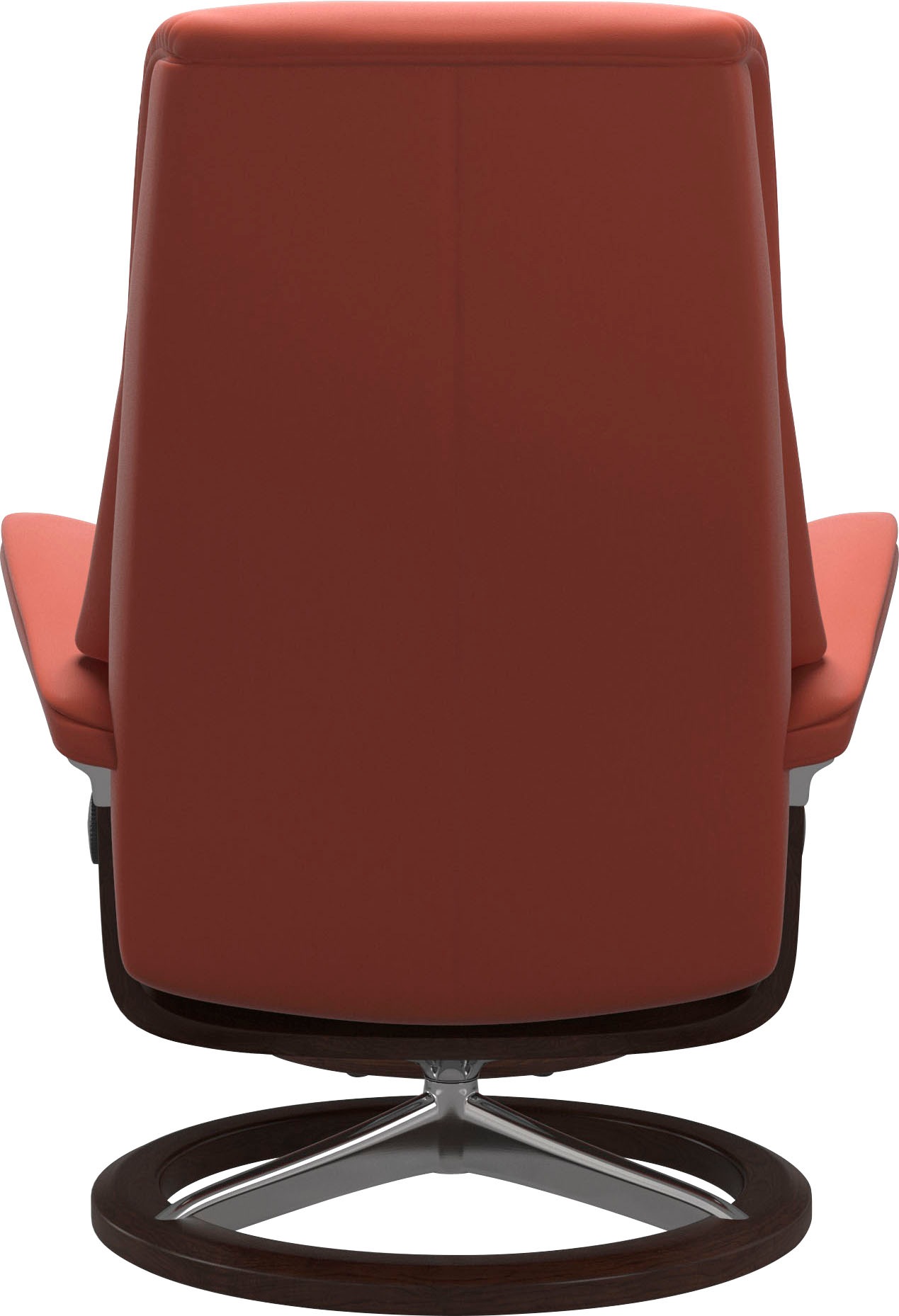 Stressless® Relaxsessel »View« Set, Relaxsessel mit Hocker,  mit Signature Base, Größe S,Gestell Braun