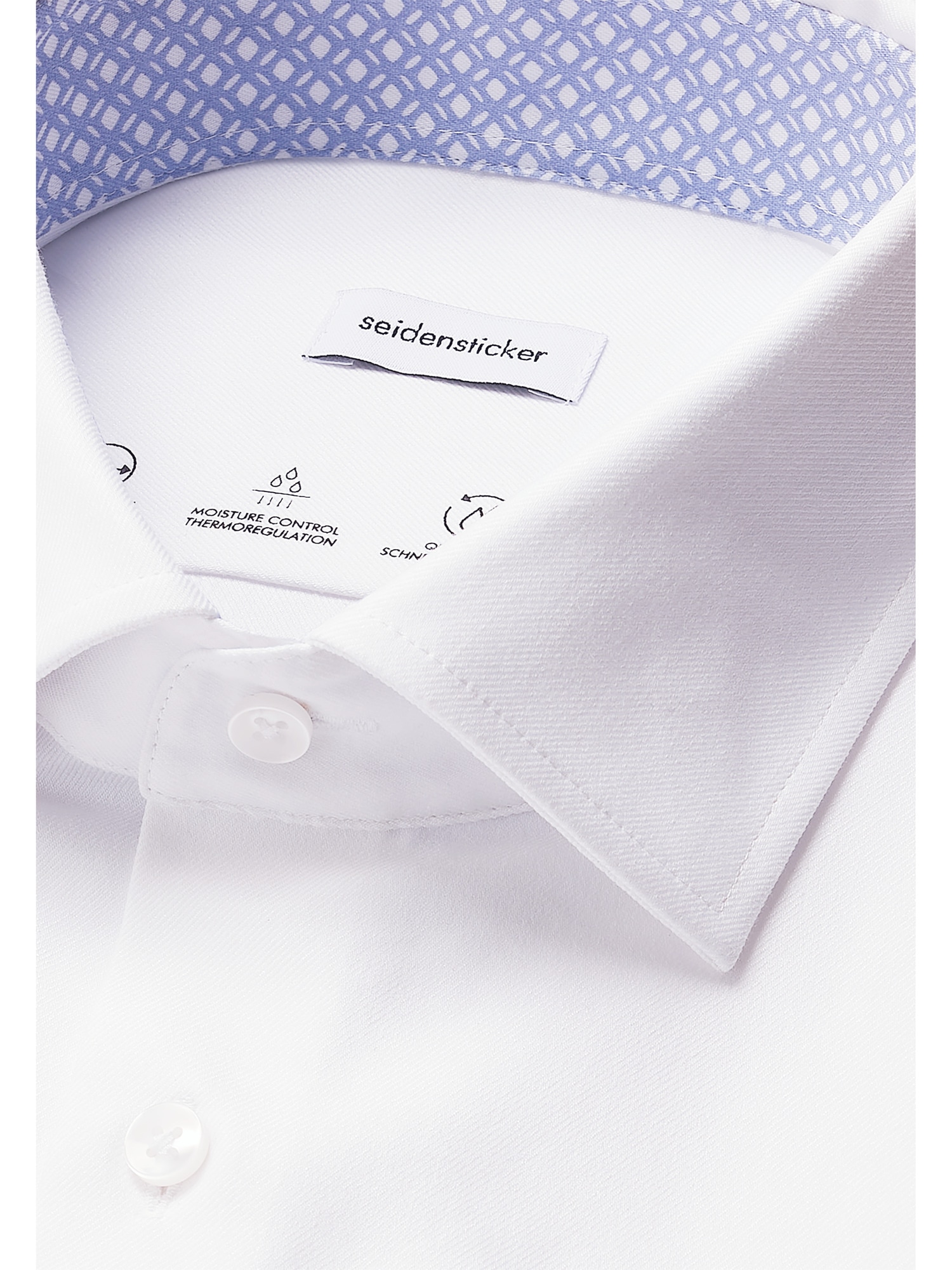 seidensticker Businesshemd »Schwarze Rose« Slim 1/1 Kentkragen Uni