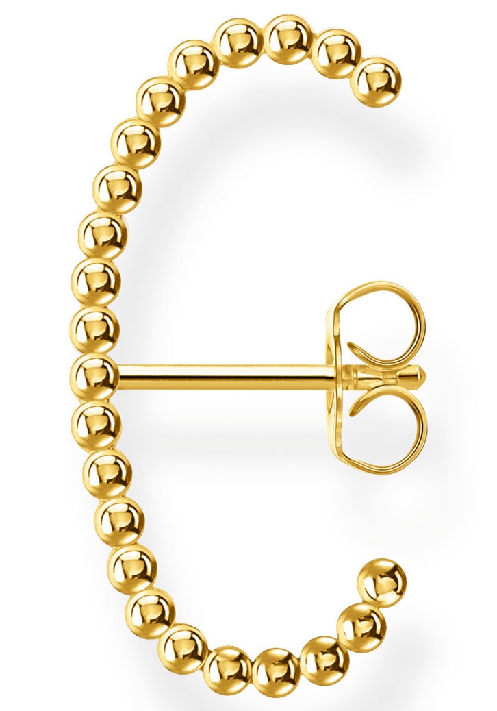 THOMAS SABO Single-Ohrstecker »Kugeln gold, Kugeln silber, H2154-001-21, H2154-413-39«