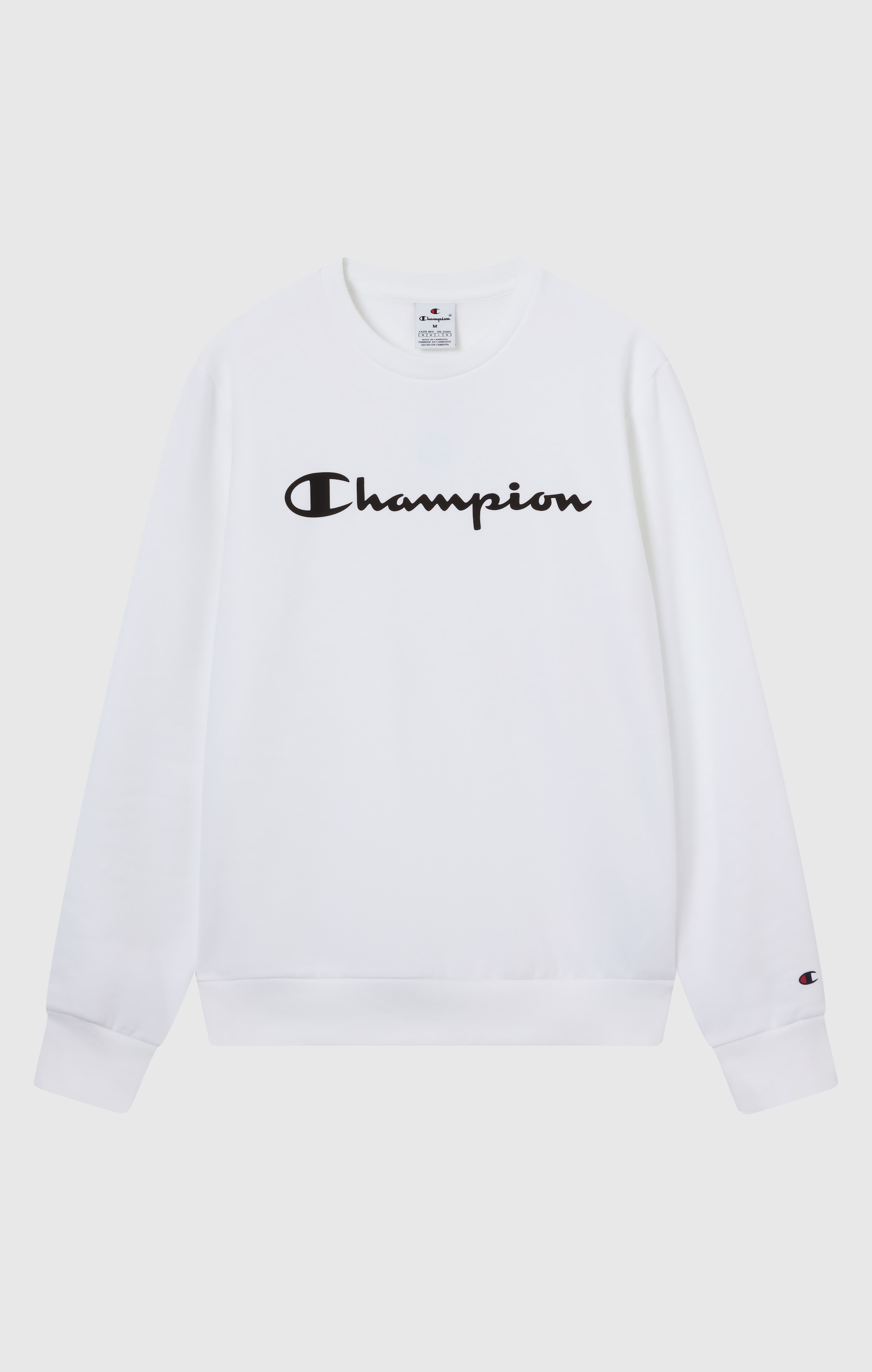 Champion Kapuzensweatshirt »BASICS Fleece Crewneck Sweatshirt Large Logo«, 1 tlg.
