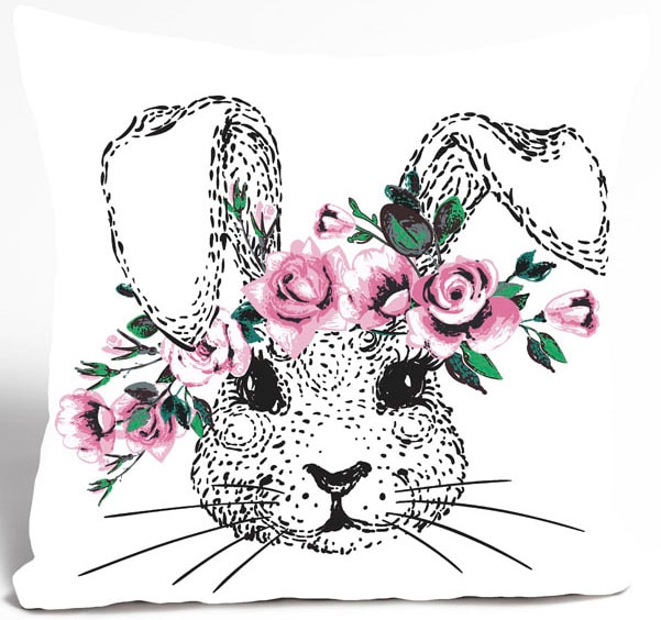 queence Dekokissen »Bennet« süßer Hase