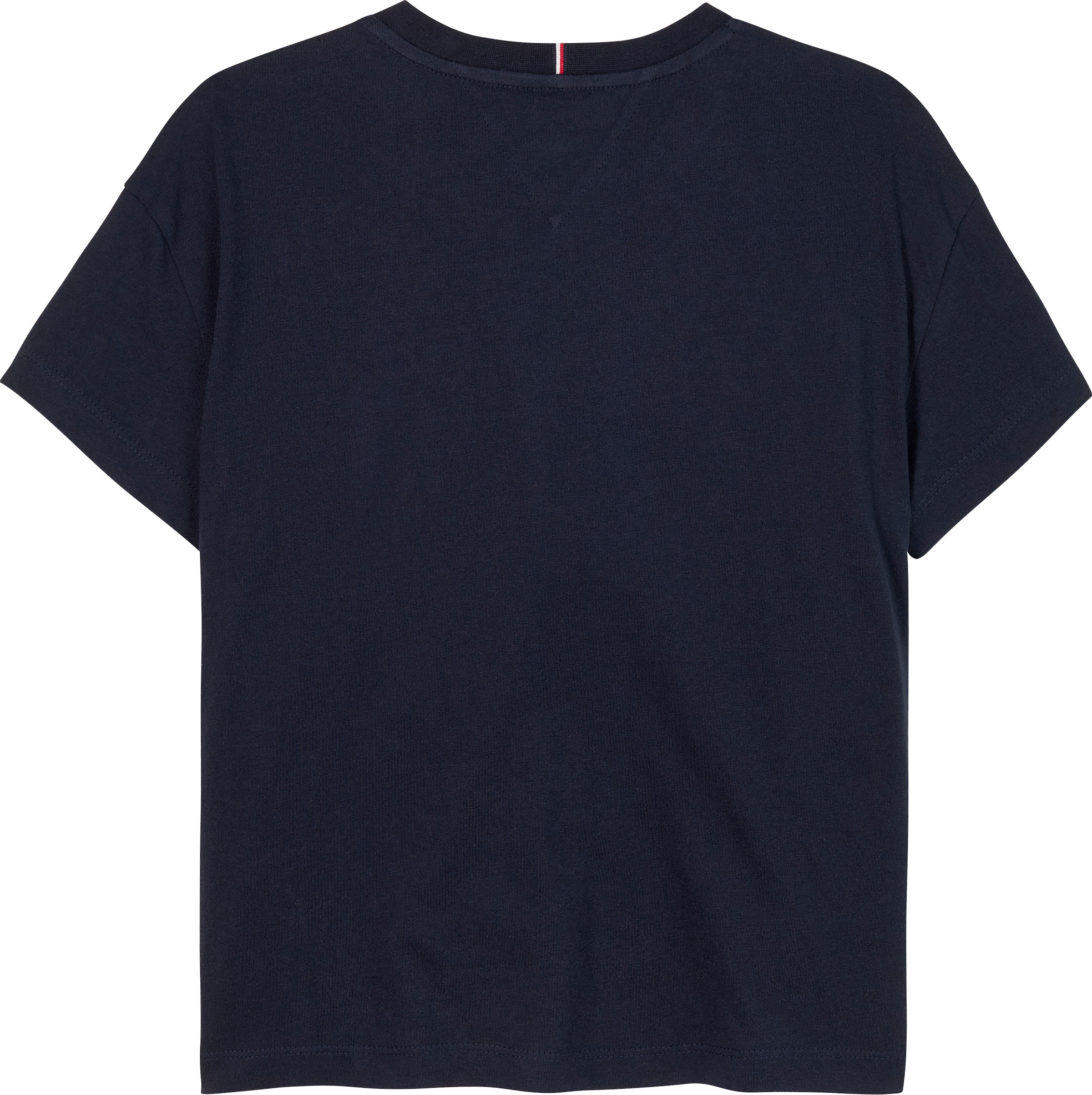 Tommy Hilfiger T-Shirt »TOMMY DOT FOIL TEE SS«, mit Foliendruck