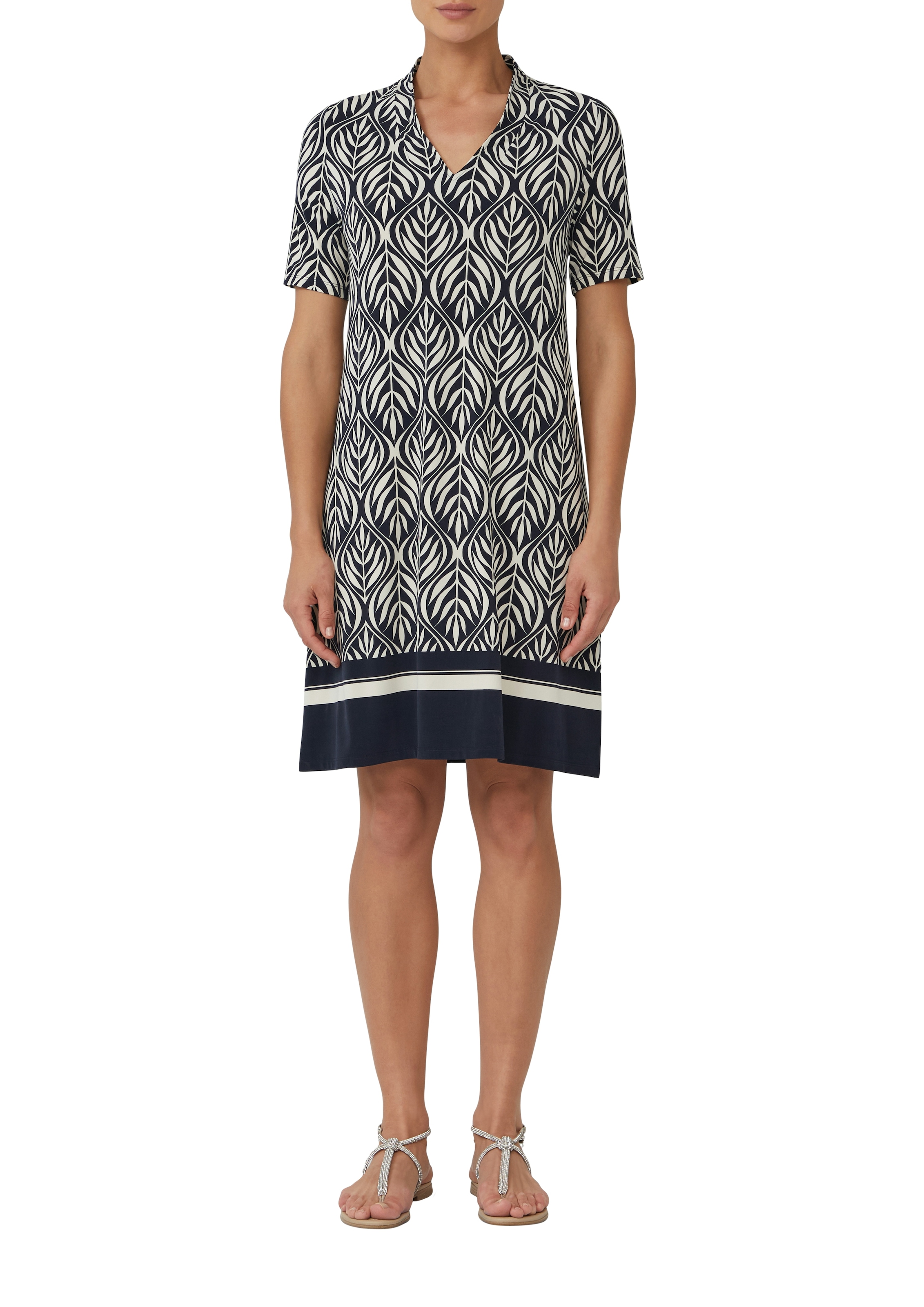 s.Oliver BLACK LABEL Sommerkleid, mit All-Over Print