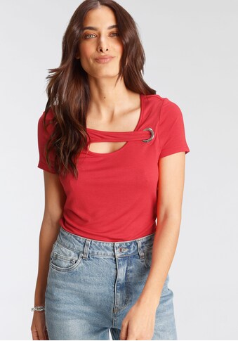 Laura Scott T-Shirt, mit Ring-Detail kaufen