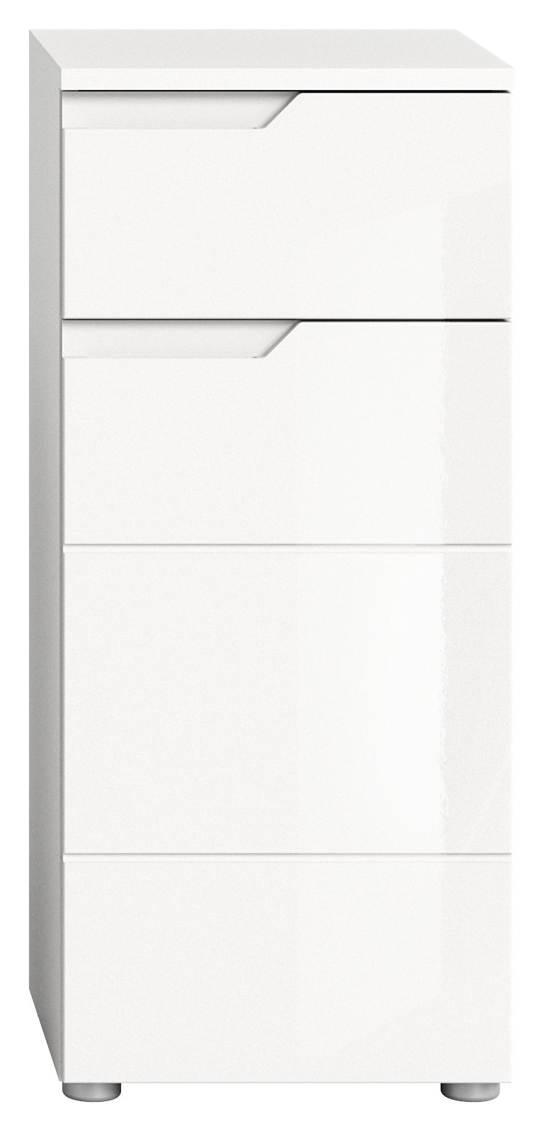 welltime Unterschrank »CAPRI, Höhe 87 cm, 1 Schubkasten, 1 Tür mit Softclose-Funktion« Standschrank, Badschrank, Kommode, Badkommode, Anrichte, Midischrank