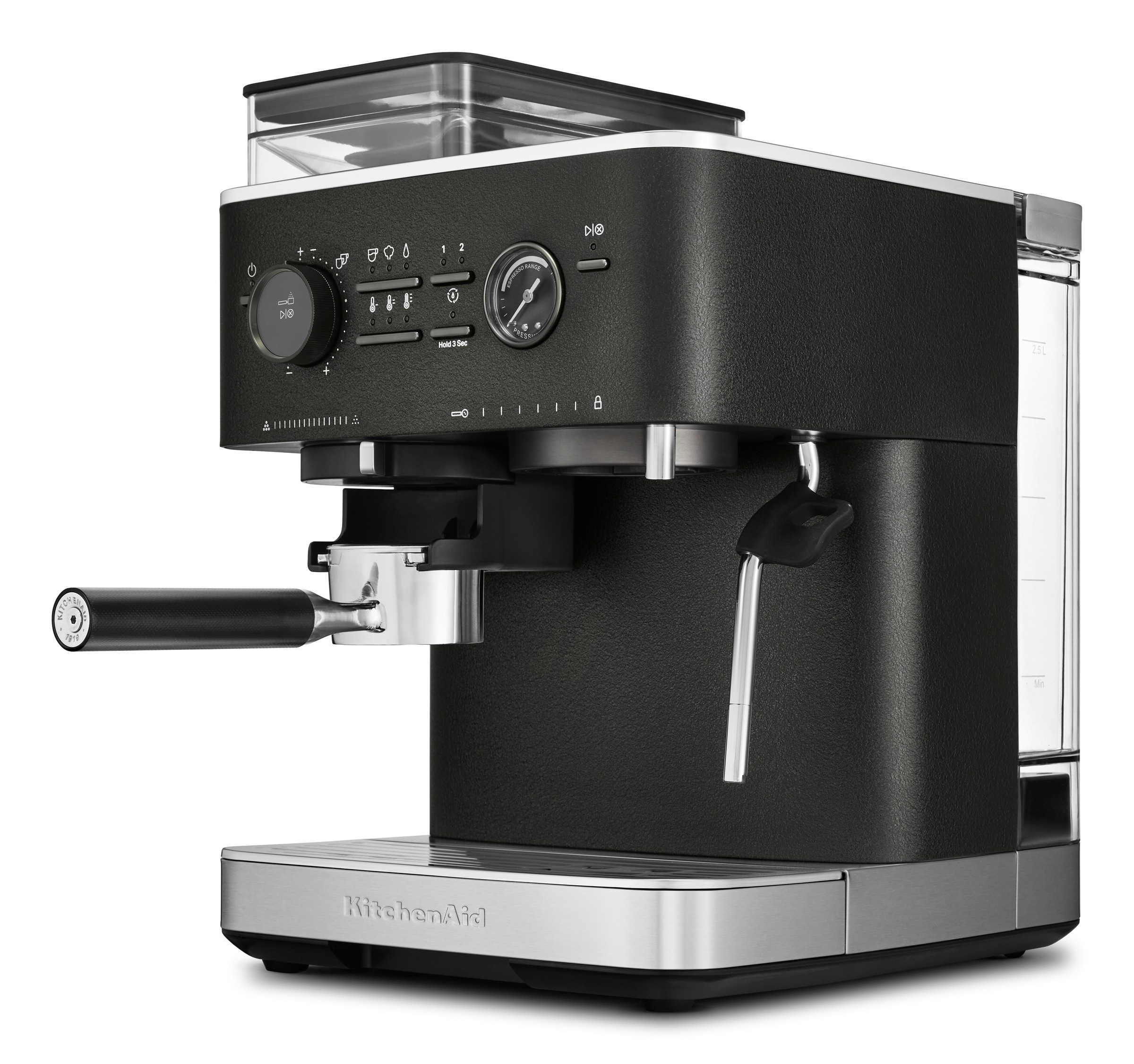 KitchenAid Espressomaschine »5KES6551EBK«, Siebträger mit Mühle