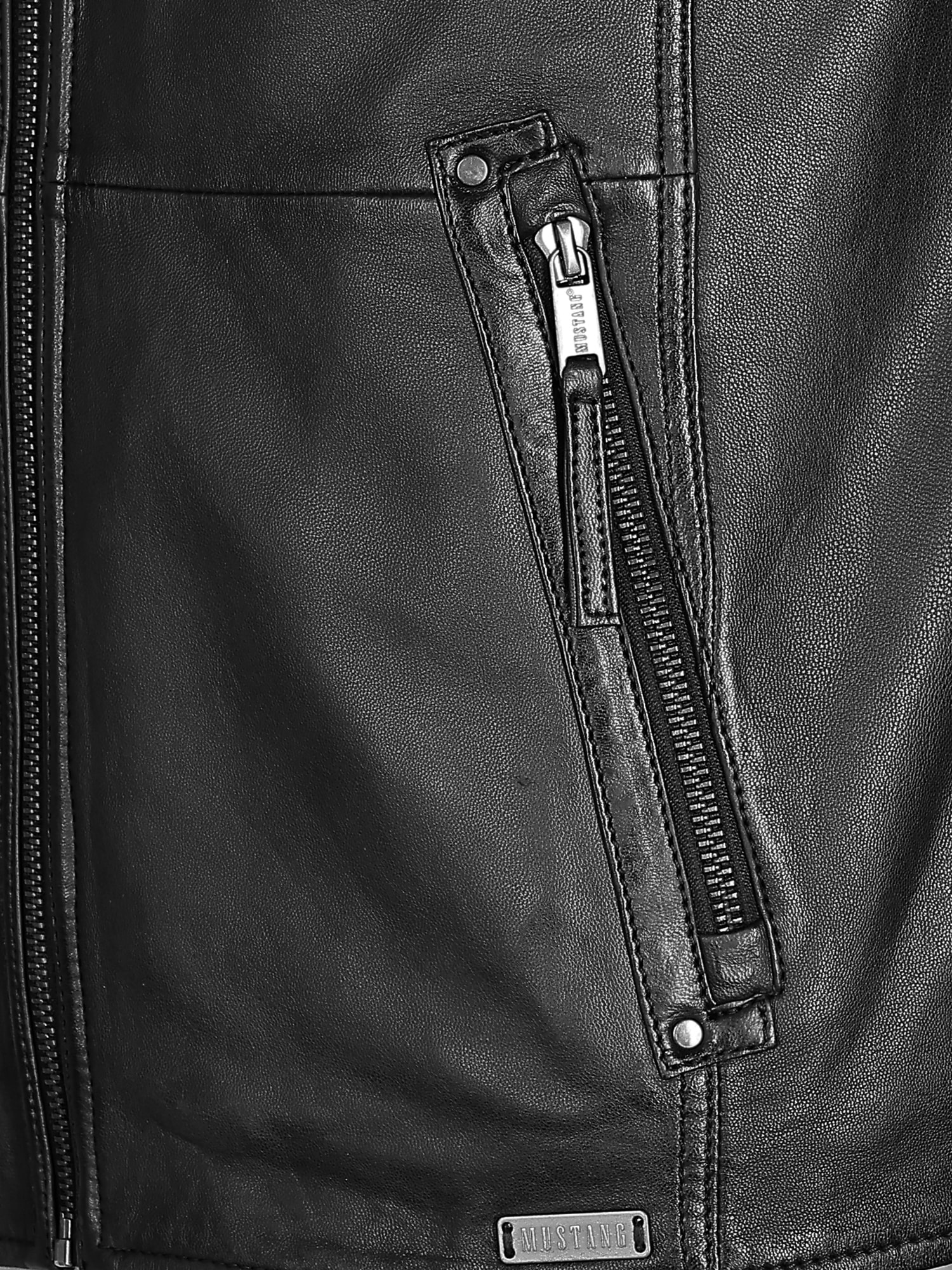 MUSTANG Bikerjacke »Lederjacke 31020238«