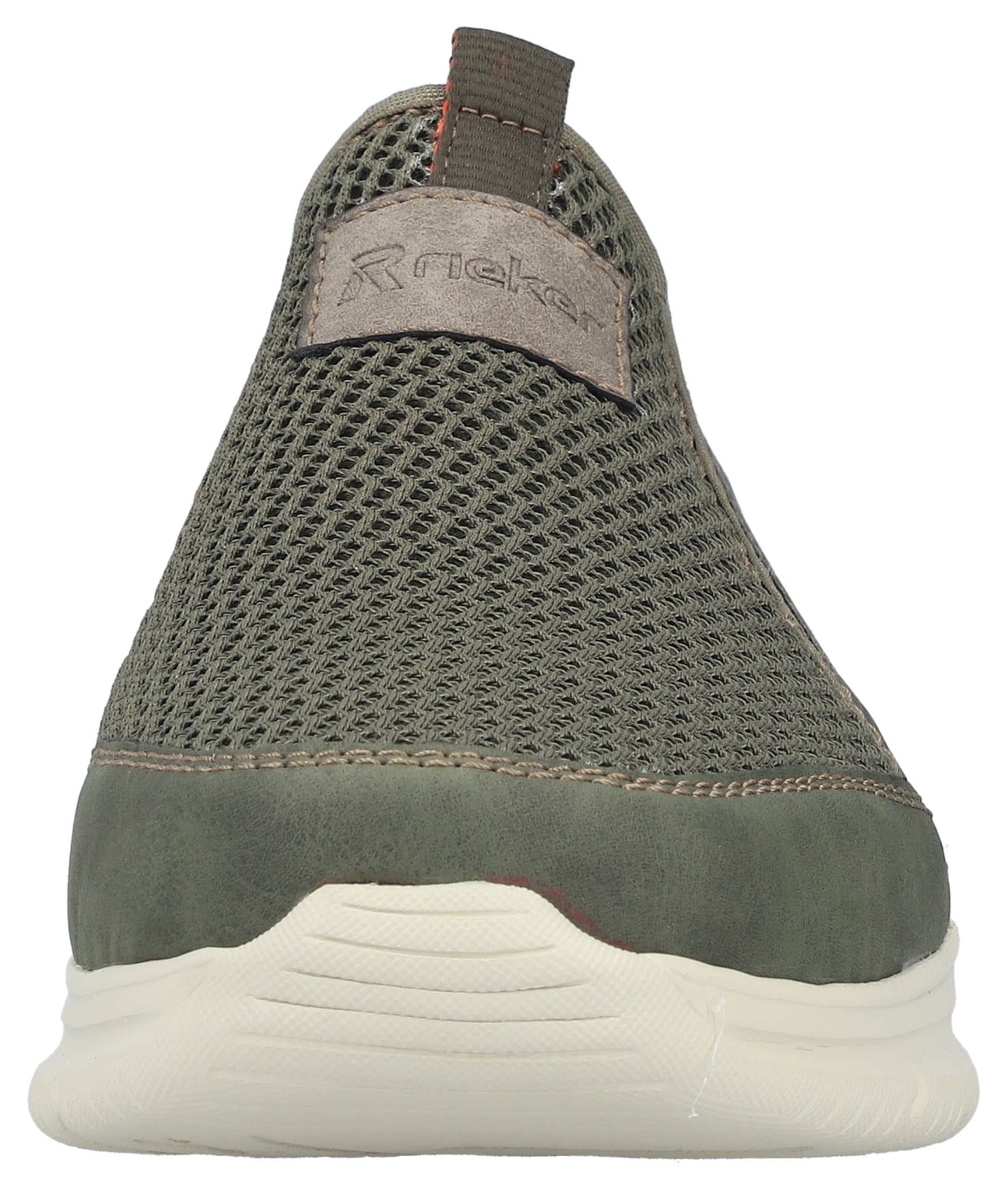 Rieker Clog  Sommerschuh, Hausschuh, Schlupfschuh mit seitlichen Stretcheinsätzen