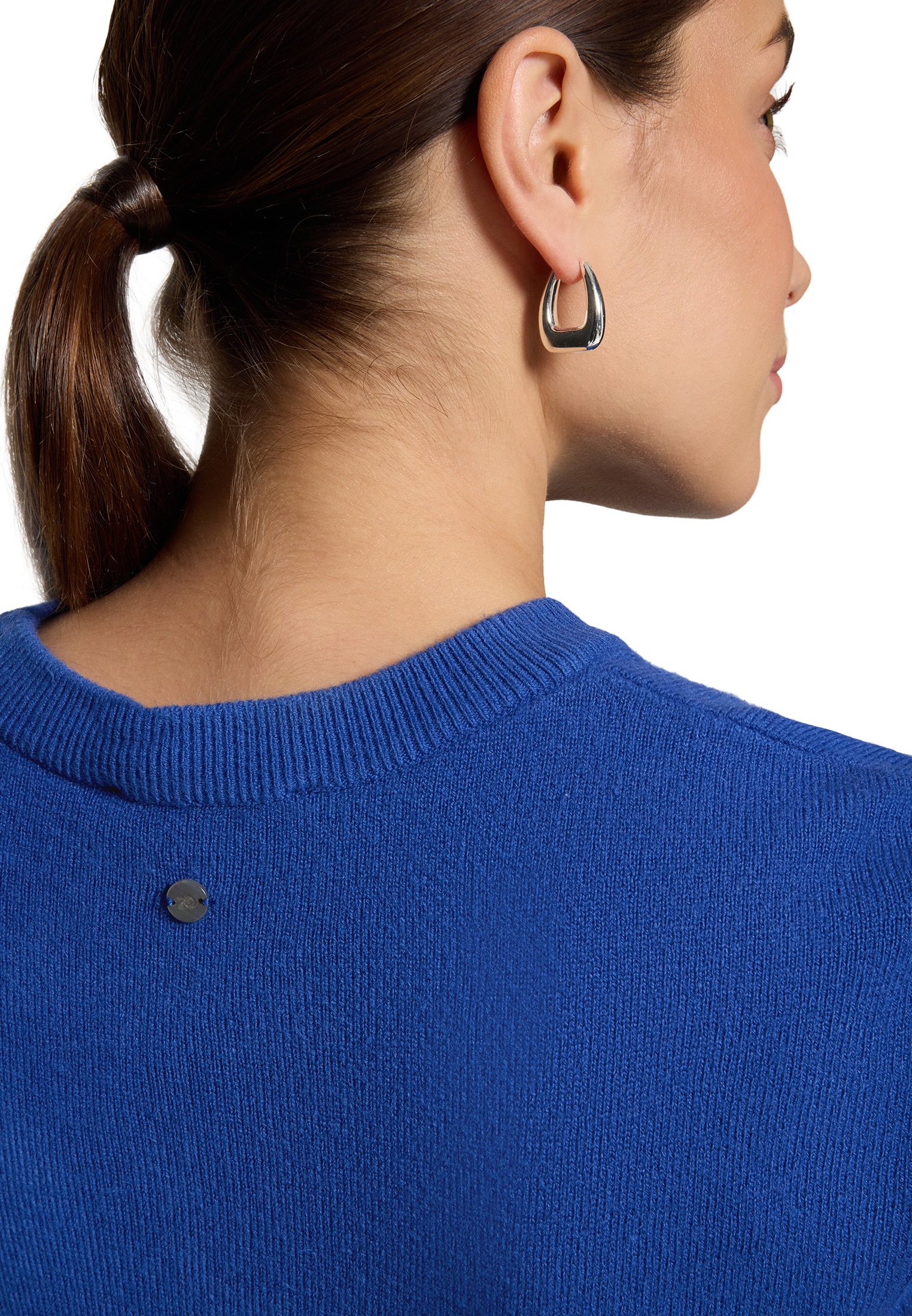 Zero Rundhalspullover »Basic-Strickpullover«
