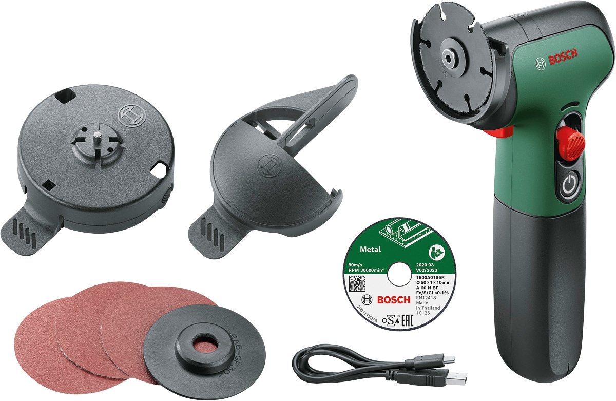 Bosch Home & Garden Trennsäge »Easy Cut & Grind«, (Set), Allround-Trennwerkzeug