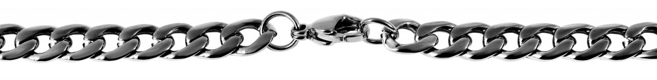 Adelia´s Edelstahlkette »Adelia's Herren Edelstahl Panzerkette Halskette 61 cm«