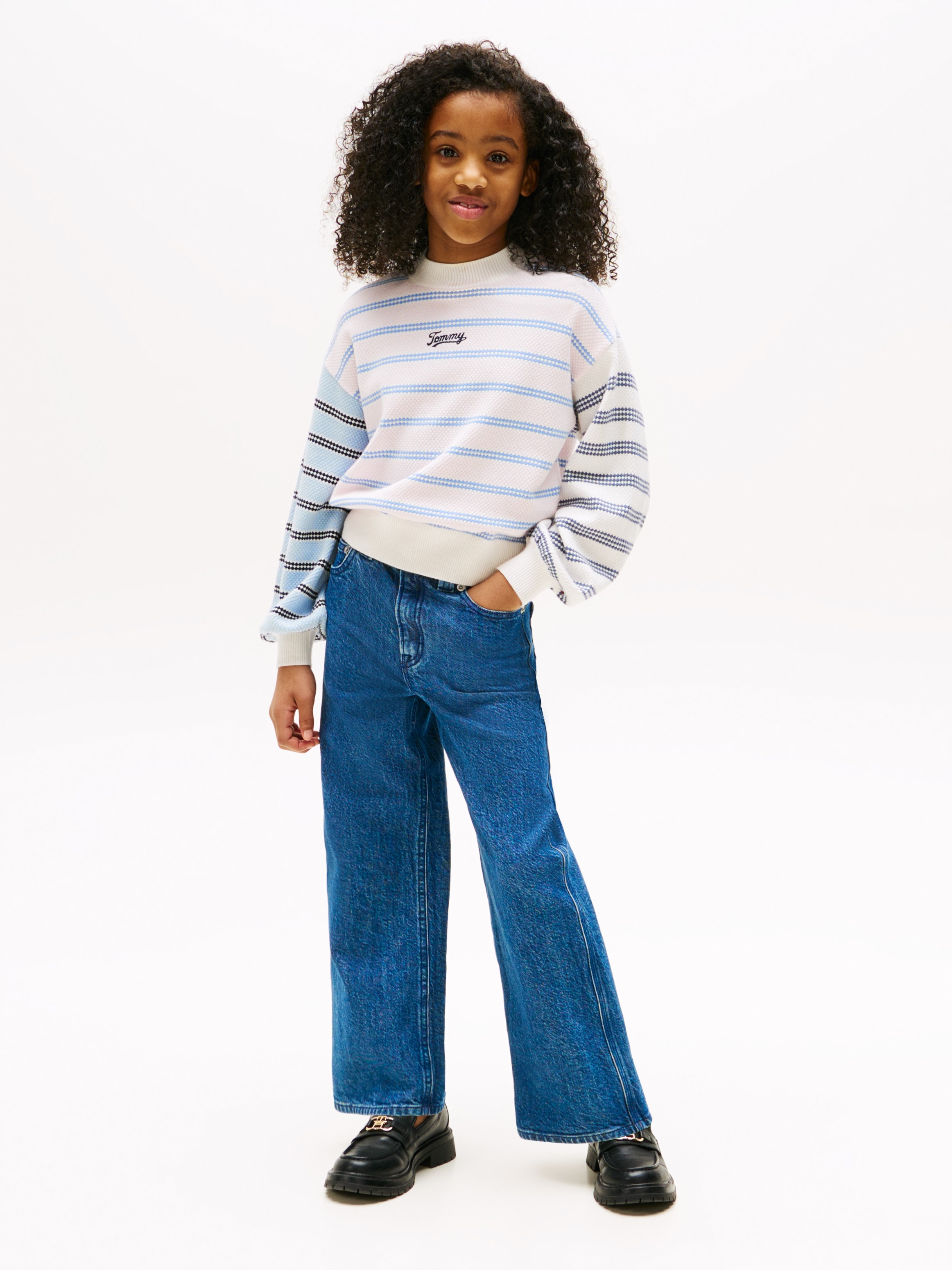 Tommy Hilfiger Stretch-Jeans »MABEL MEDIUM DENIM« für Kinder bis 16 Jahre, stone washed