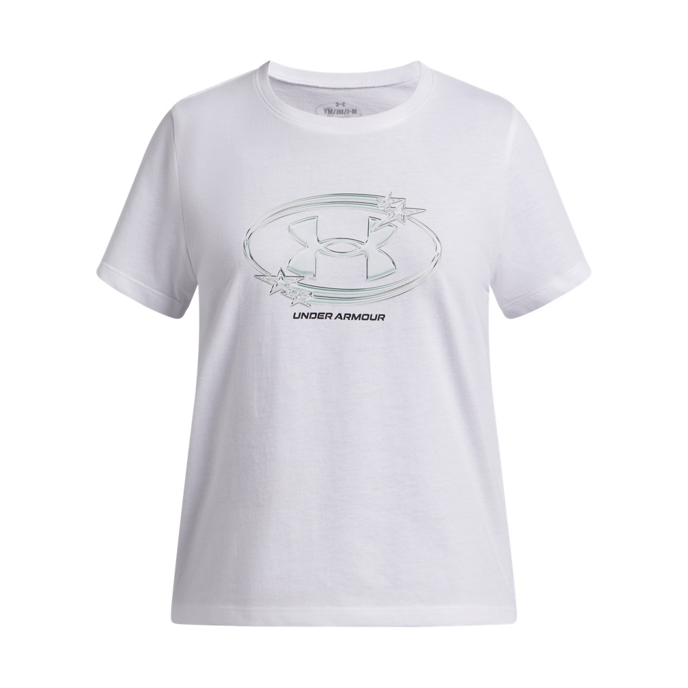 Under Armour® T-Shirt mit geripptem Kragen, aus Baumwolle und Polyester