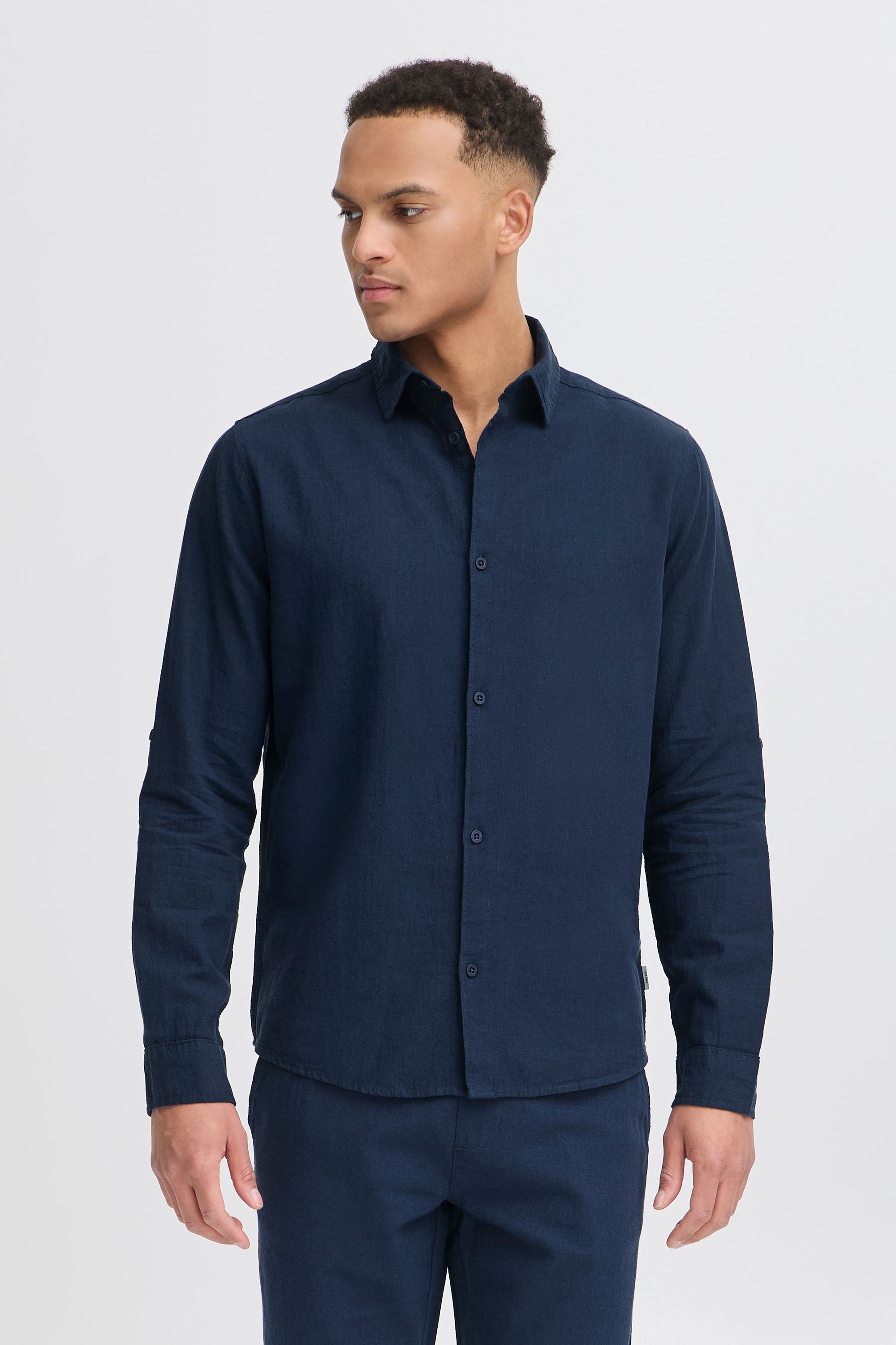 Indicode Leinenhemd »Leinenhemd IDMonko«