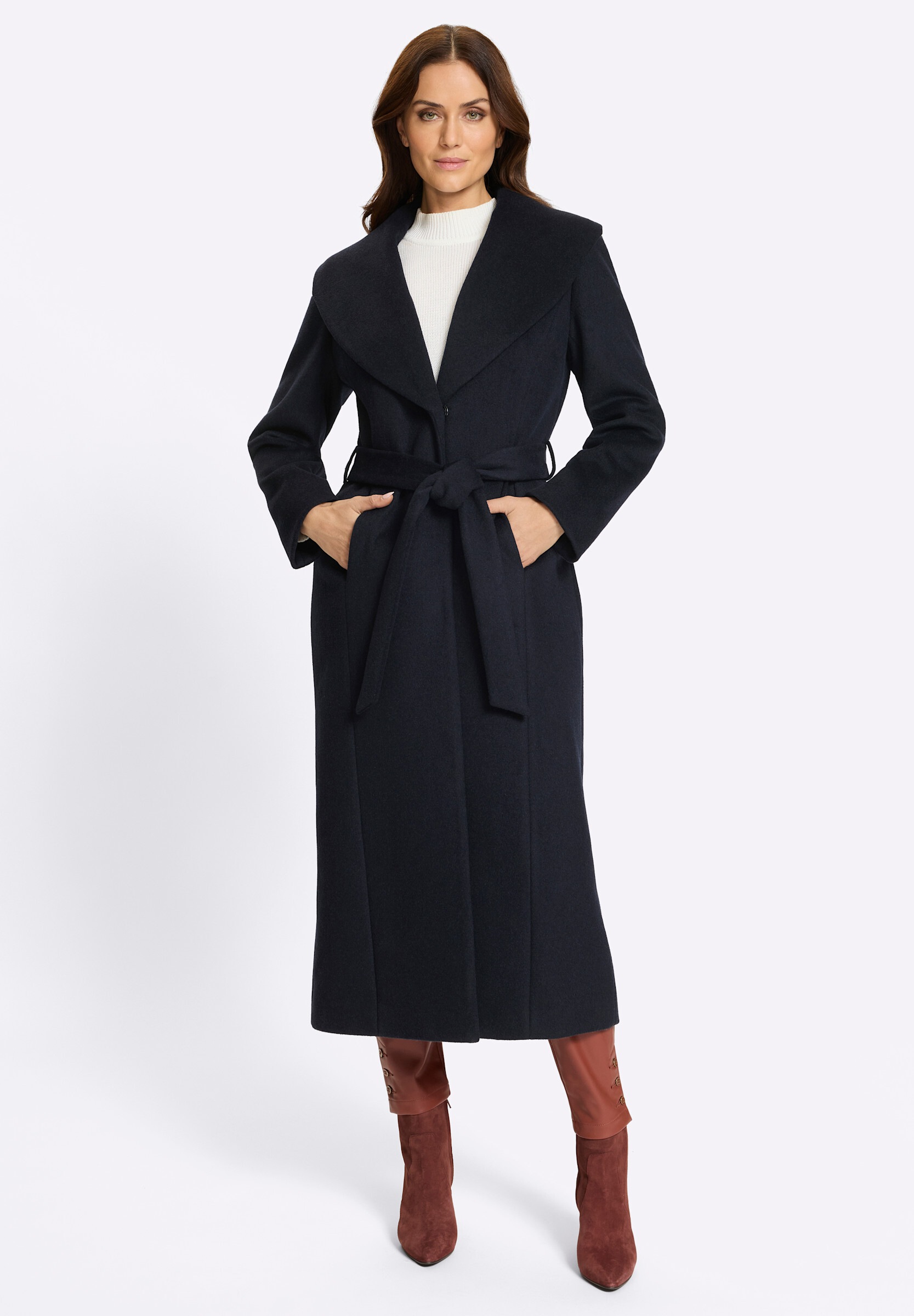 heine Langjacke »Mantel Mantel« ohne Kapuze