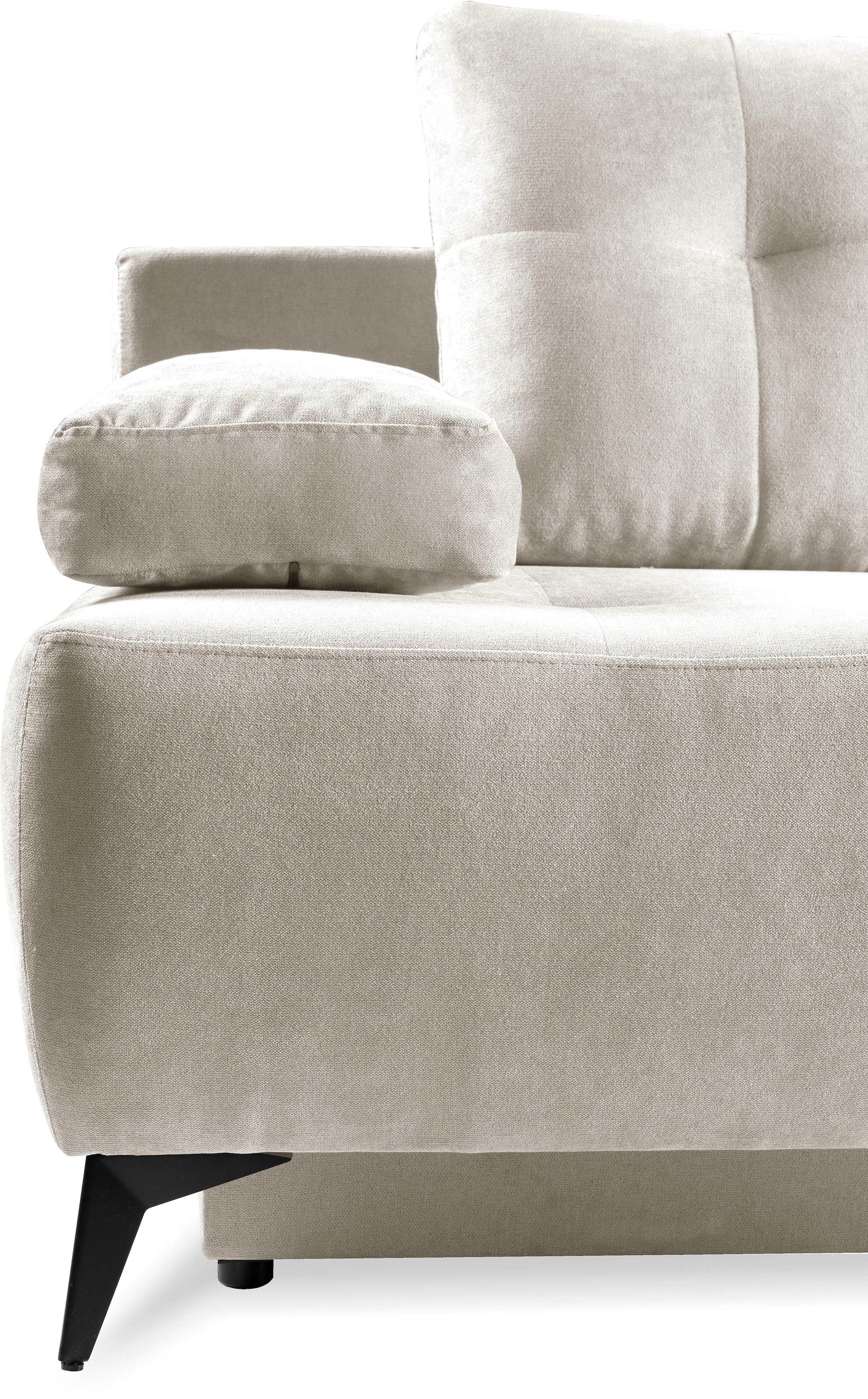 WERK2 Schlafsofa »Oakland«, 2-Sitzer Sofa & Schlafcouch mit Bettkasten