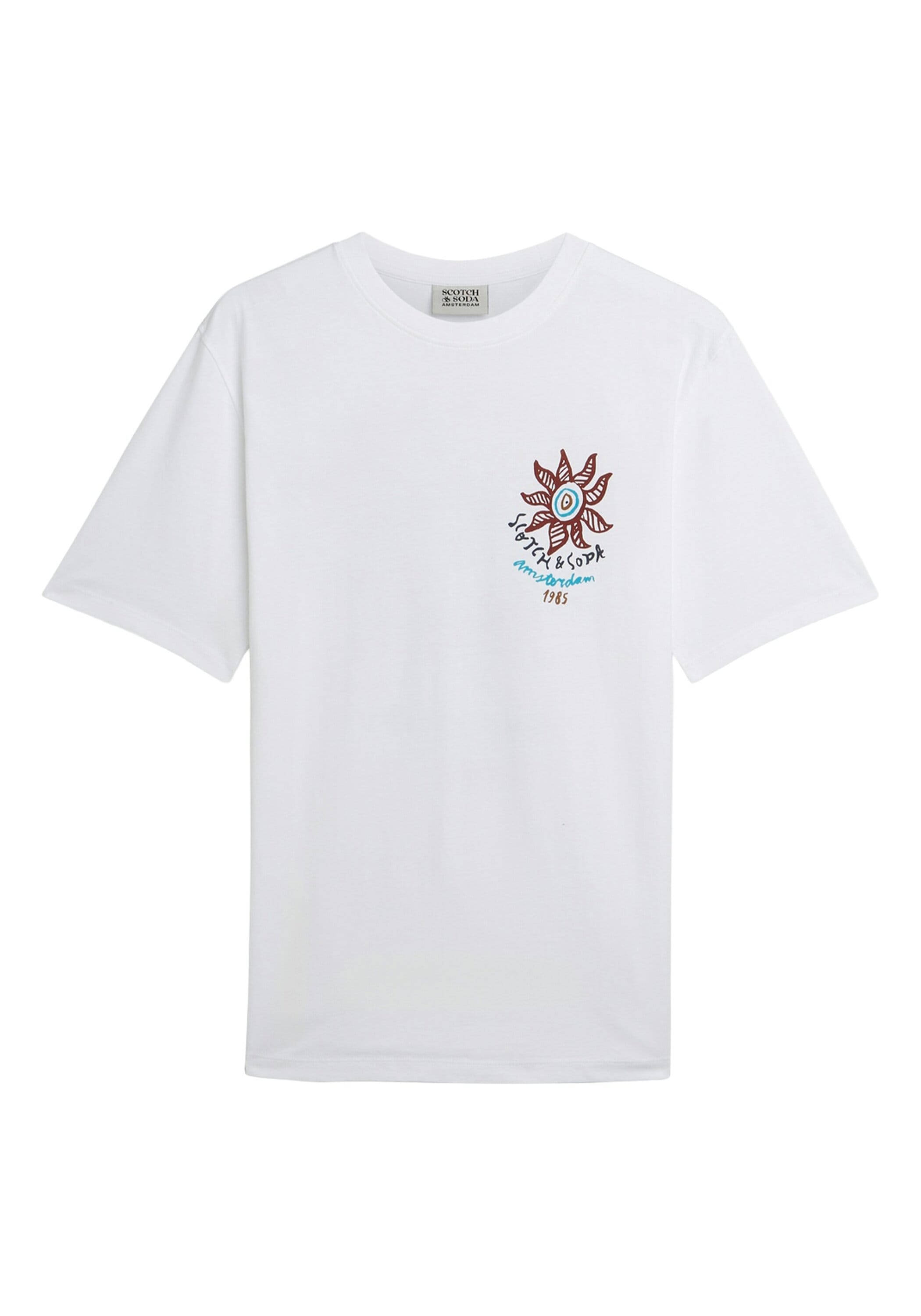 Scotch & Soda T-Shirt »T-Shirt Front & Back Artwork Tee 1er Pack« 1