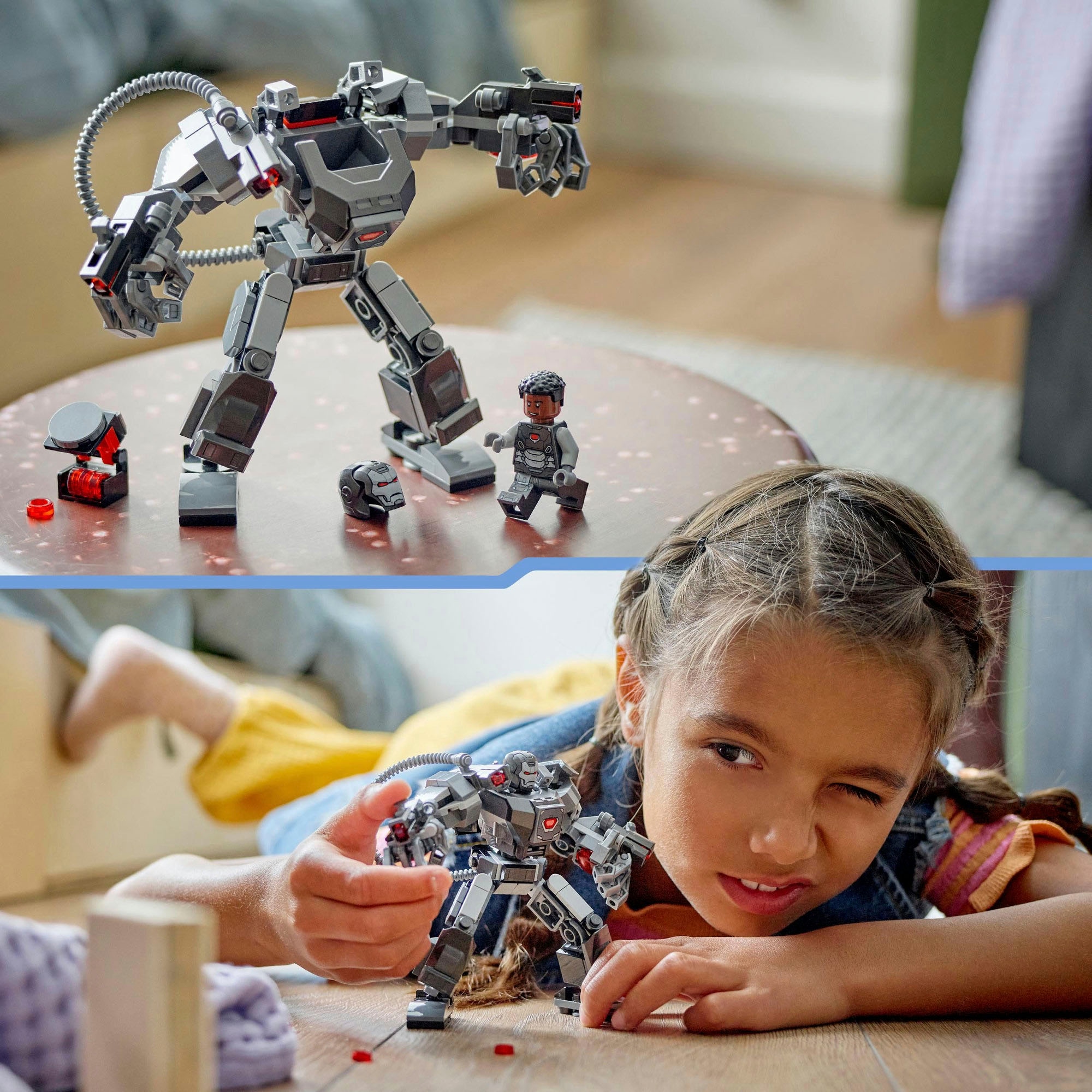 LEGO® Konstruktionsspielsteine »War Machine Mech (76277), LEGO Super Heroes«, (154 St.), Made in Europe