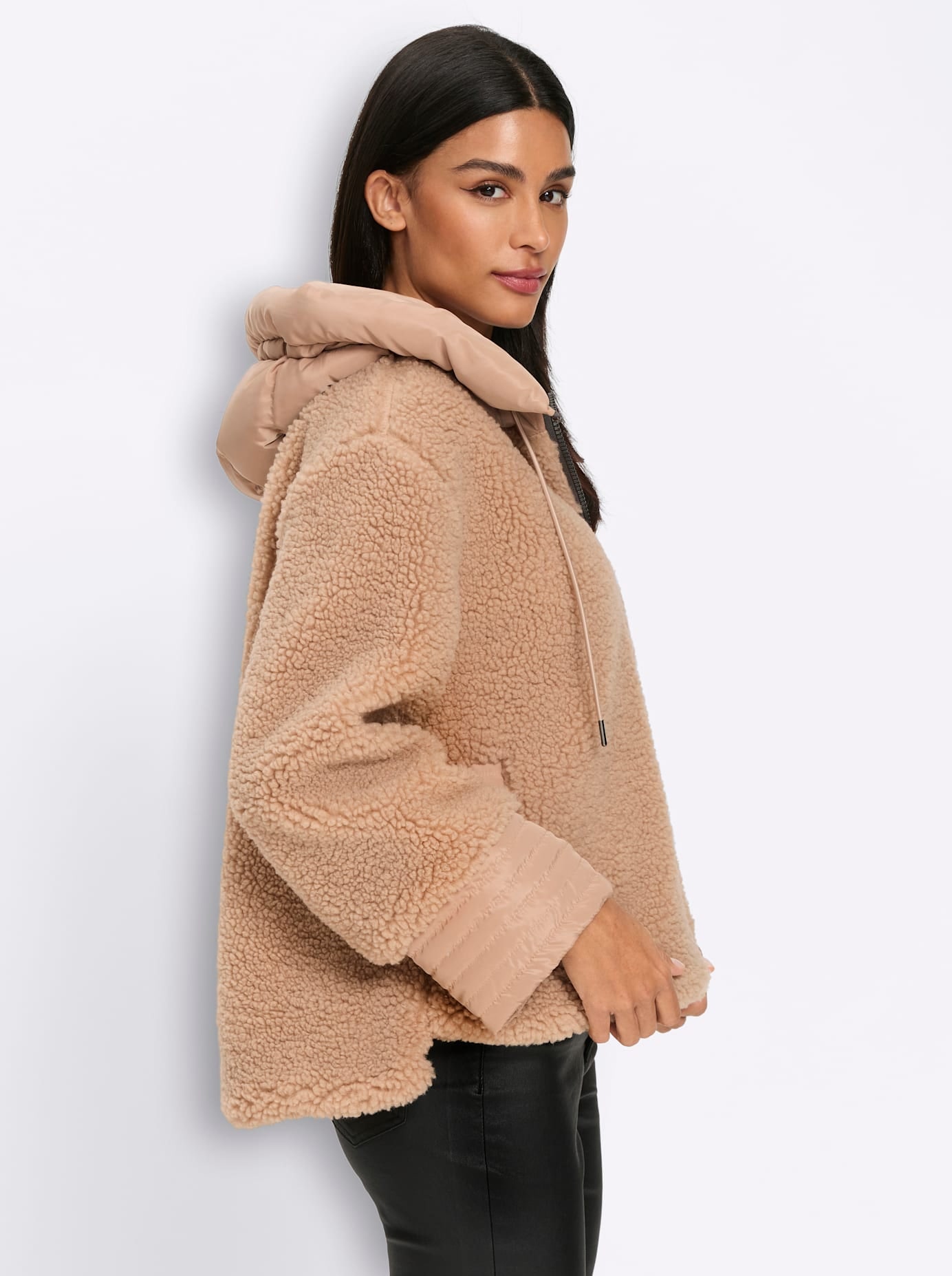 heine Langjacke mit Kapuze