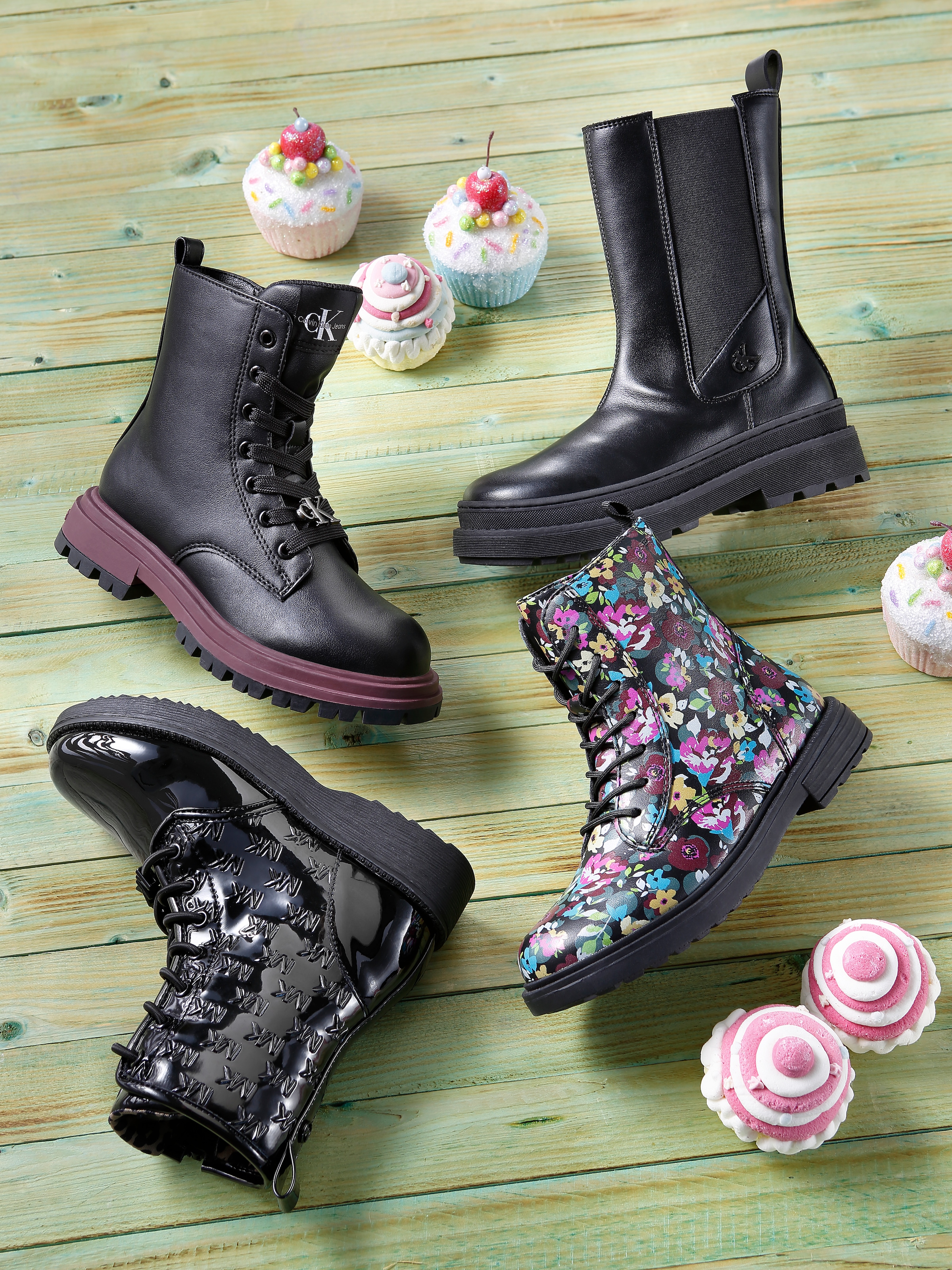 Calvin Klein Jeans Chelseaboots, Plateauboots, Stiefel, Winterstiefel mit Innenreißverschluss