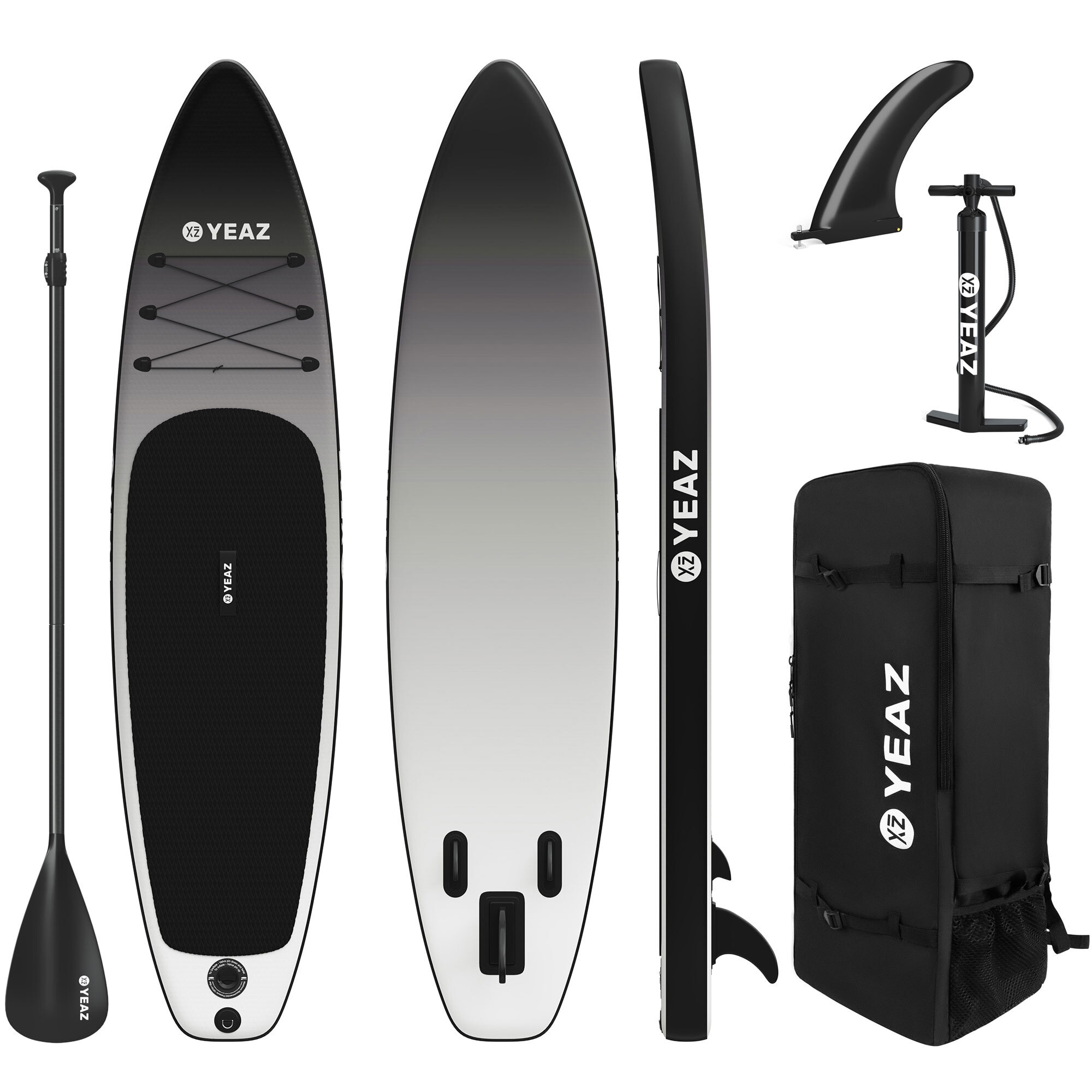 Inflatable SUP-Board »SUP Board und Kit BLACK SANDS BEACH - EXOTRACE PRO - SET«