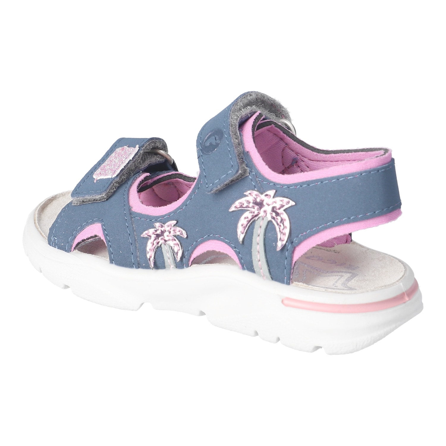 Ricosta Sandale »Carmi«  Klettschuh mit Glitzer, mit WMS, Größenschablone zum Download