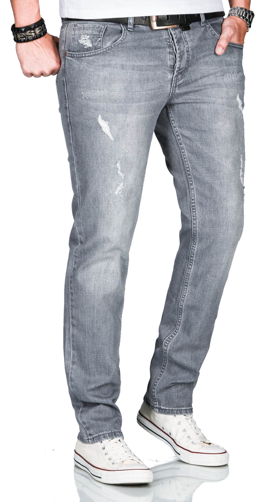 Alessandro Salvarini Slim-fit-Jeans »A. Salvarini Herren Jeans Multi AS160-AS165«