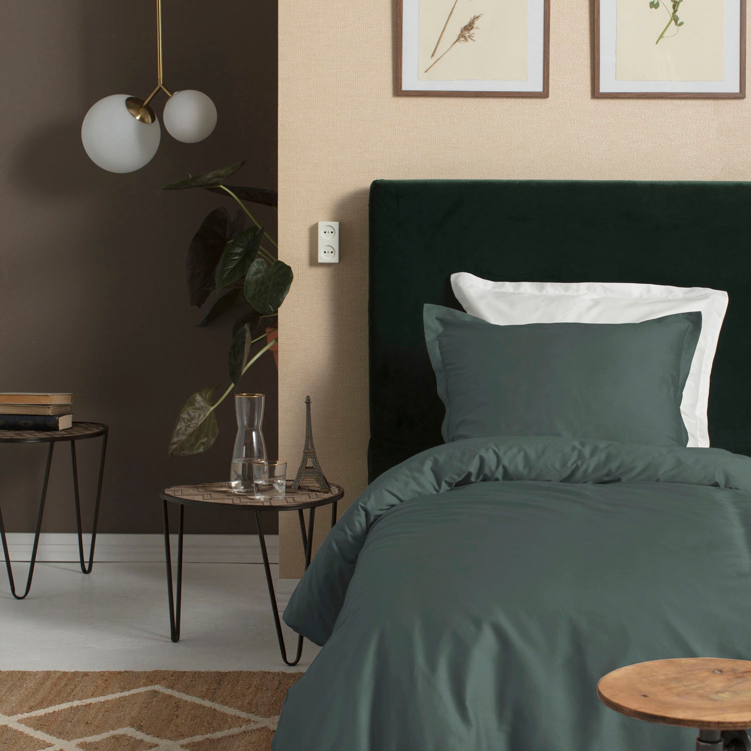 Cinderella Bettwäsche »Plain Sundays« 2 Stk. tlg. mit Stehsaum