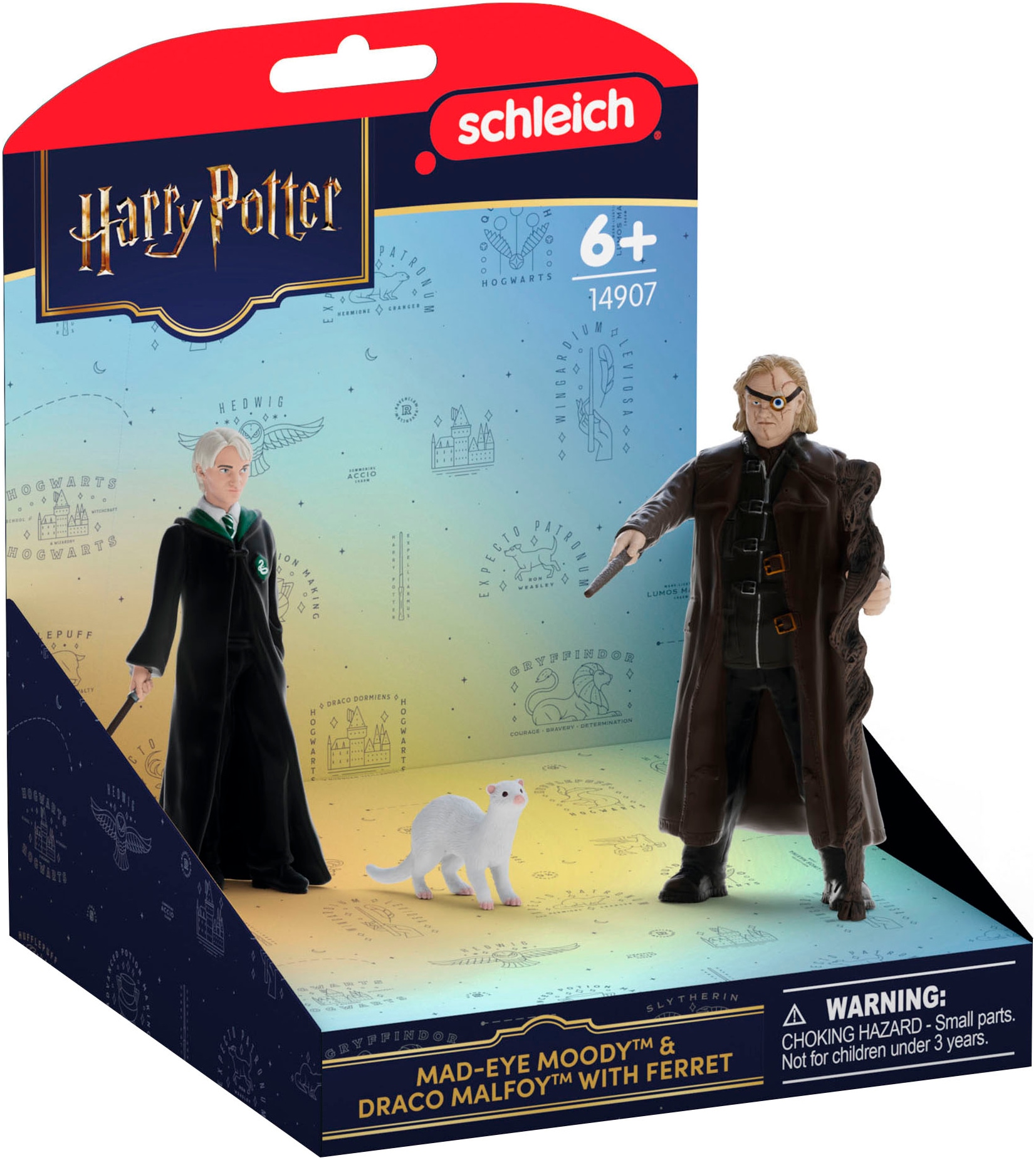 Schleich® Spielfigur »HARRY POTTER™, Mad-Eye MoodyTM & Draco MalfoyTM (14907)« WIZARDING WORLD