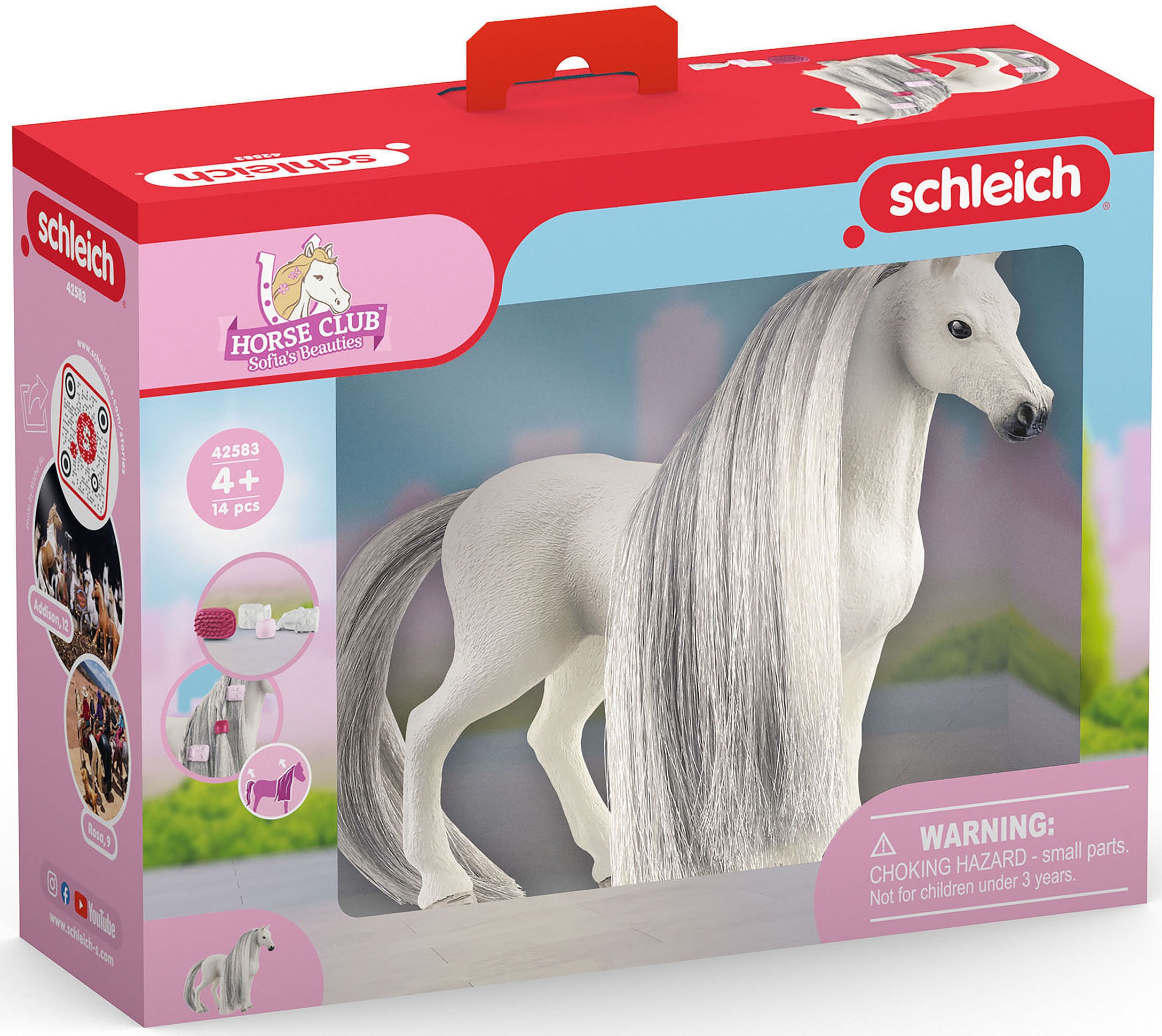 Schleich® Spielfigur »HORSE CLUB, Sofia's Beauties, Beauty Horse Quarter Horse Stute (42583)«