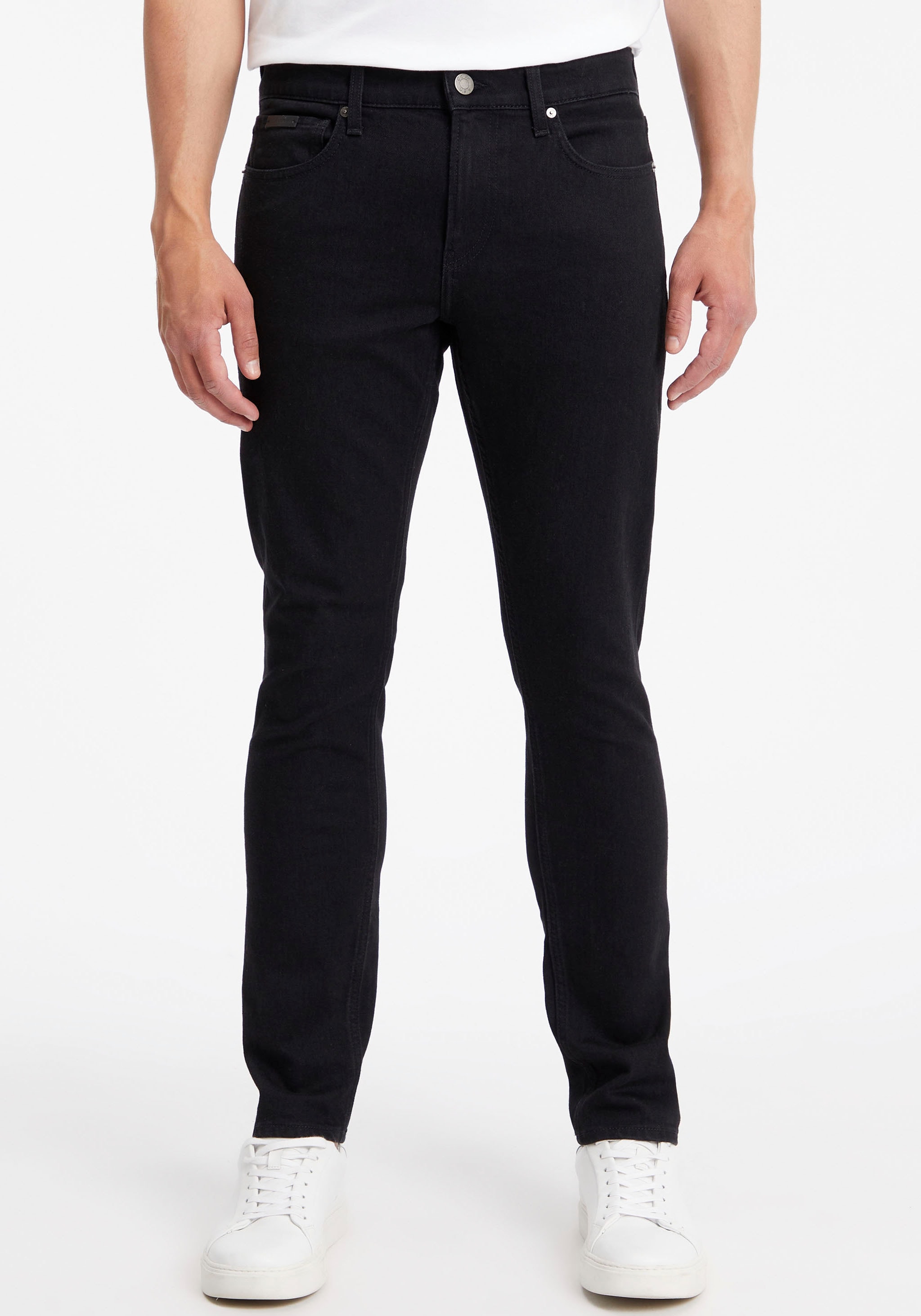Slim-fit-Jeans »SLIM FIT RINSE BLACK«, im 5-Pocket-Style