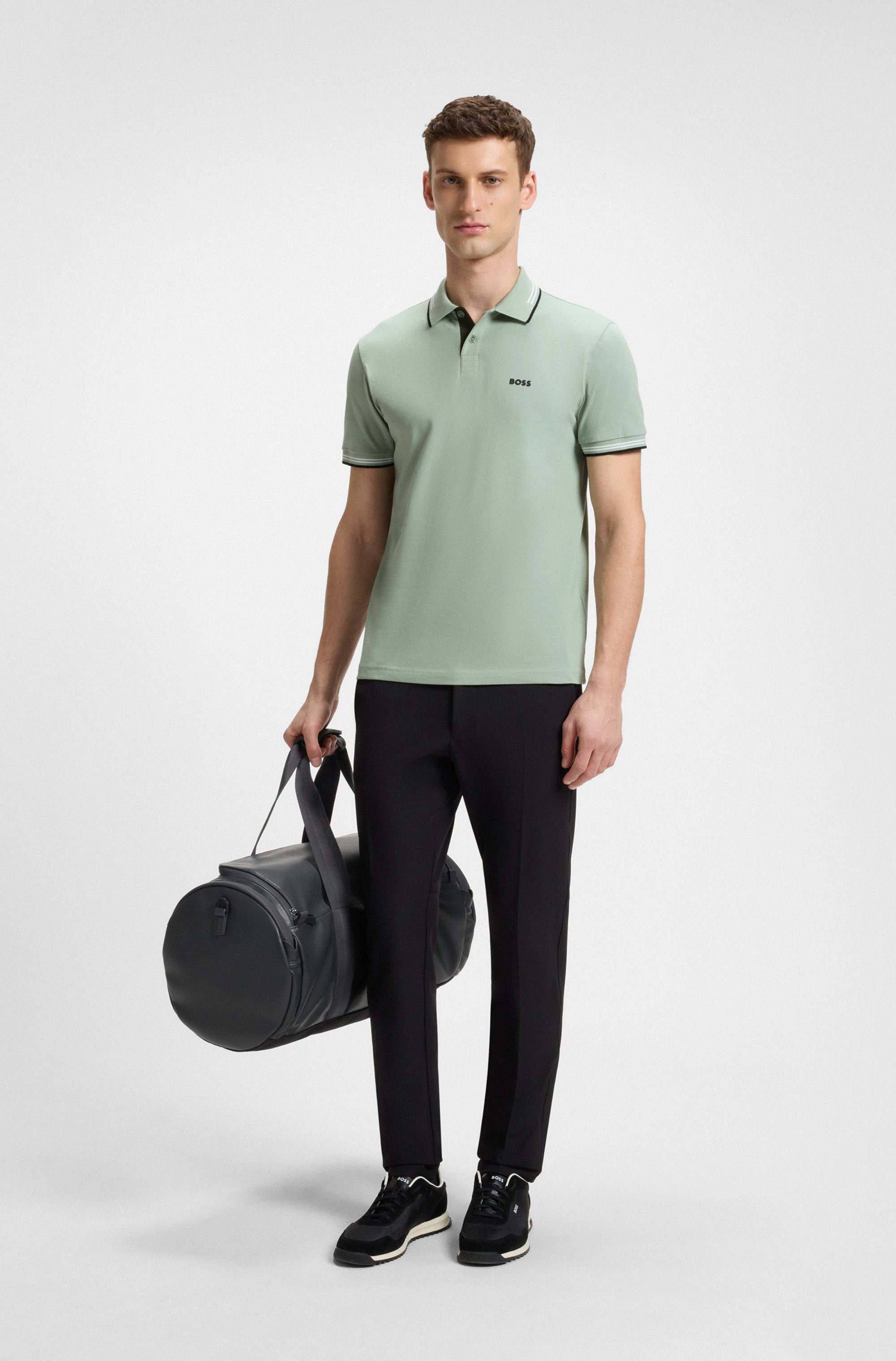 BOSS GREEN Poloshirt »Paul«, mit Polokragen