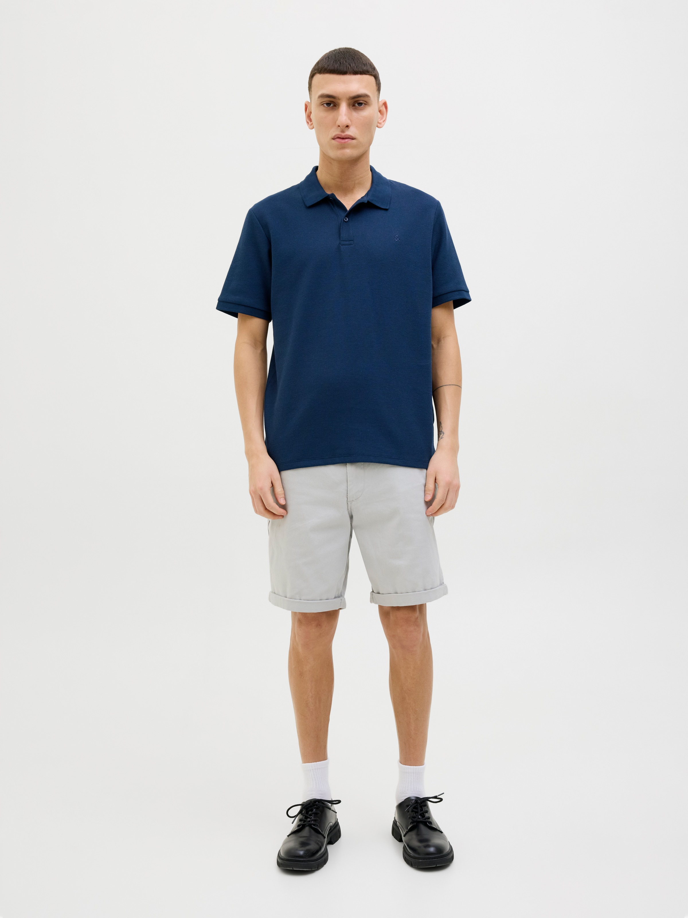 Jack & Jones Poloshirt »JJEAUSTIN POLO SS NOOS«, mit Logo Stickerei