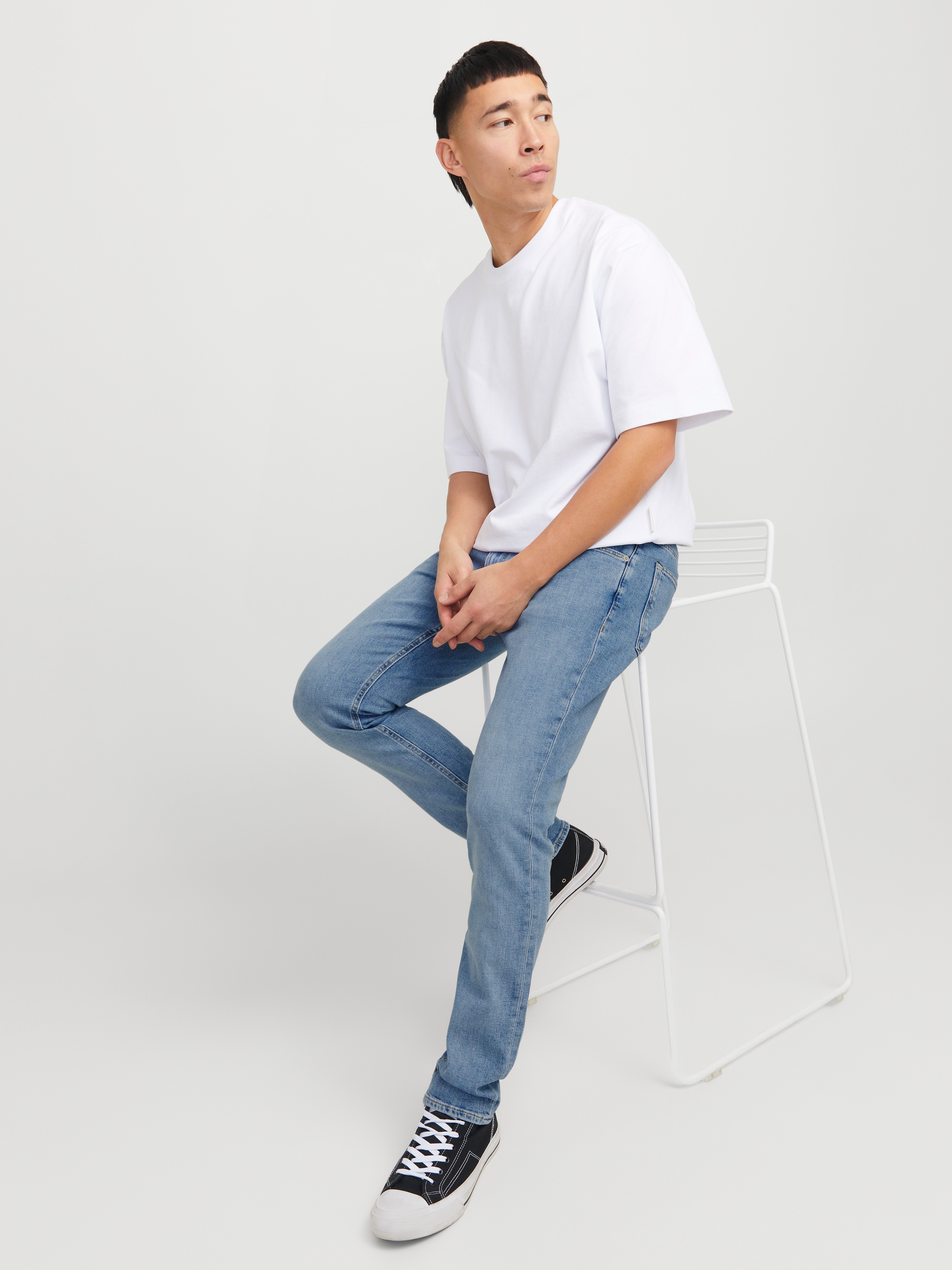 Jack & Jones Slim-fit-Jeans »JJIGLENN JJEVAN JJ 677 NOOS«