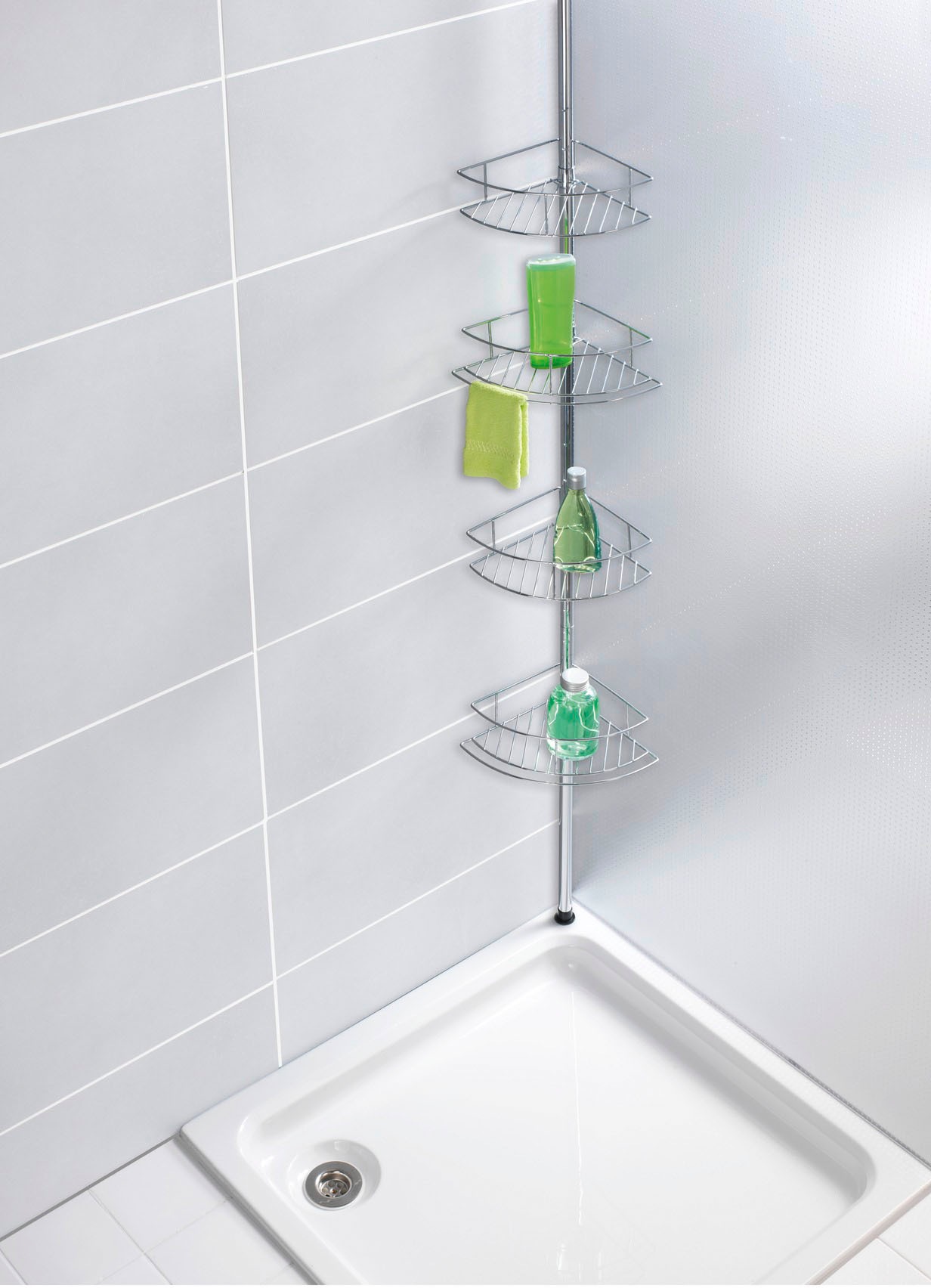 WENKO Duschablage »Dolcedo«, 4 Ablagen