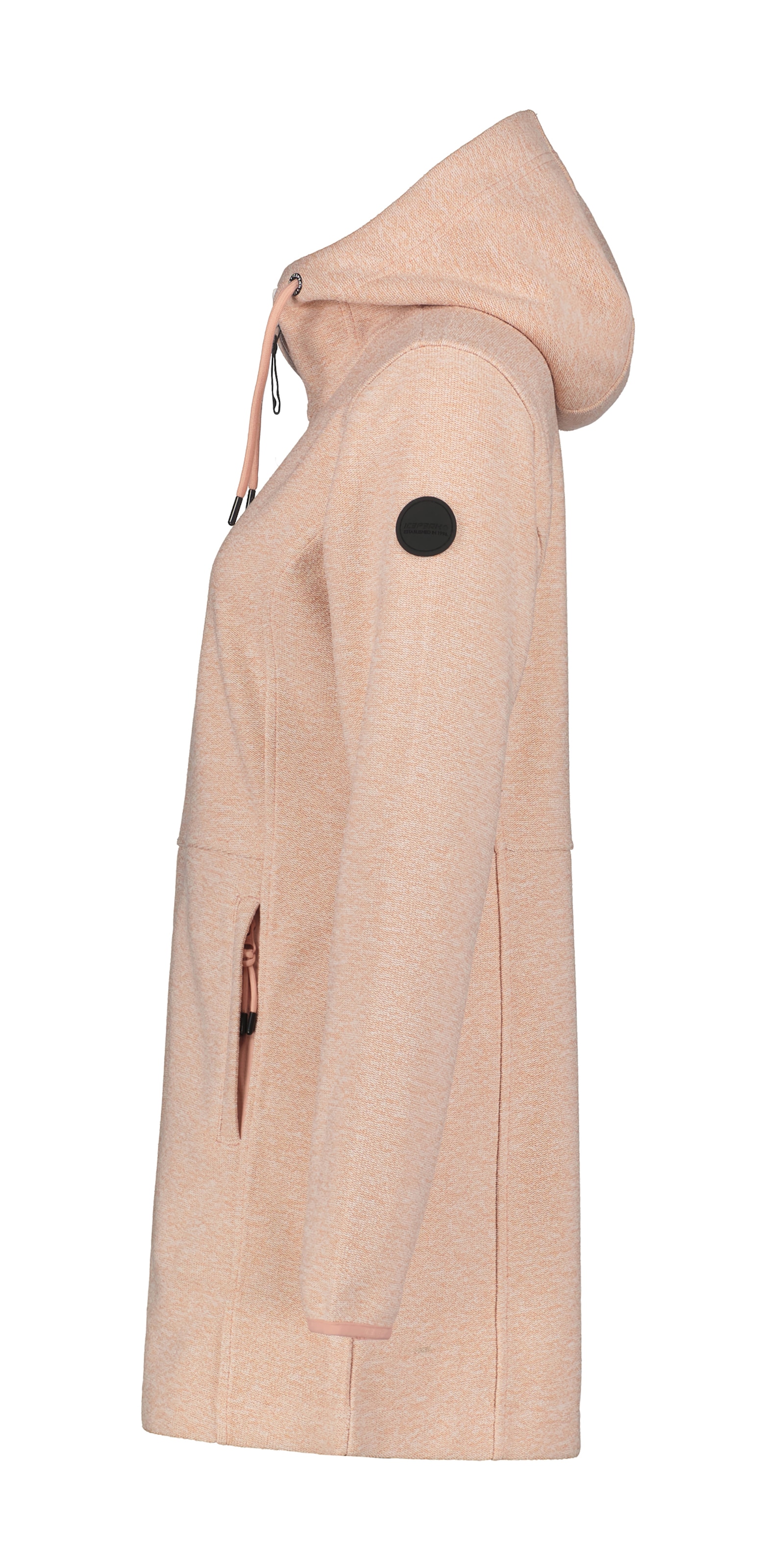 Icepeak Strickjacke »D STRICKFLEECEJACKE ALZEY«, Wasserabweisend & Atmungsaktiv & Windabweisend
