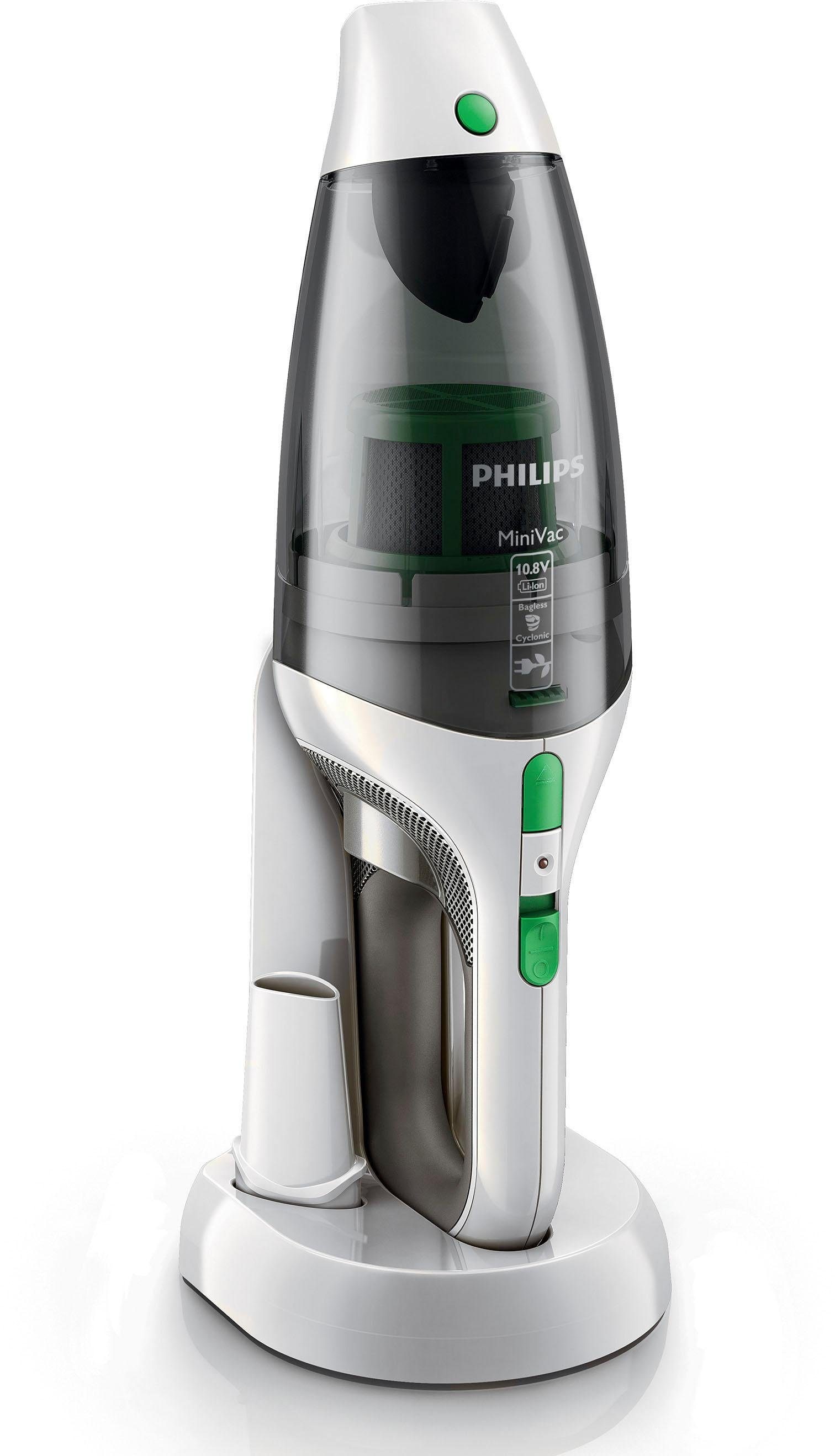 Philips Garantie XXL »FC6148/01 3 Saugleistung 9 bis Minuten Akku-Handstaubsauger mit Jahren EnergyCare«,