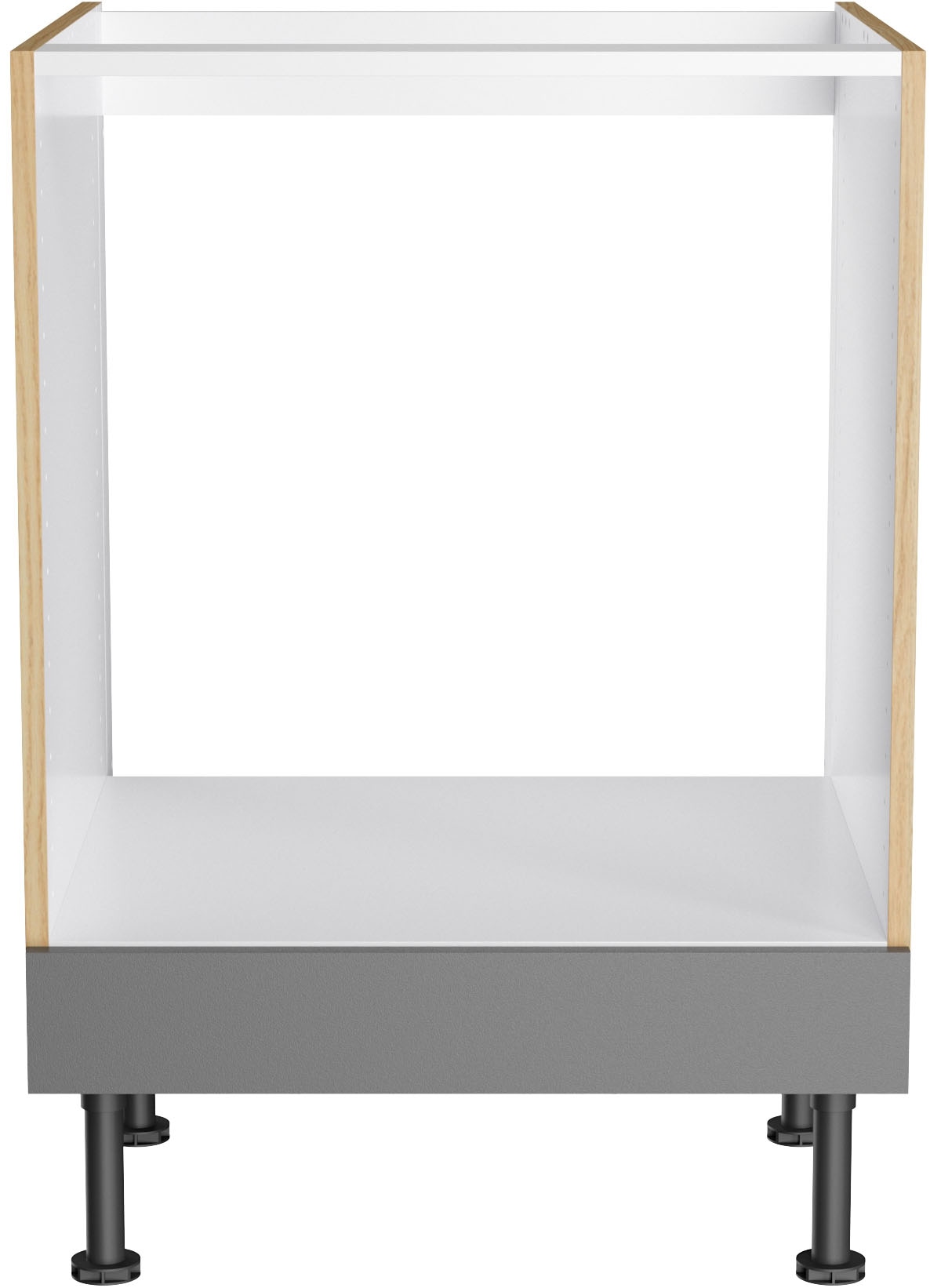 KOCHSTATION Herdumbauschrank »KS-Lucy« Breite 60 cm, 1 Blende, höhenverstellbare Füße