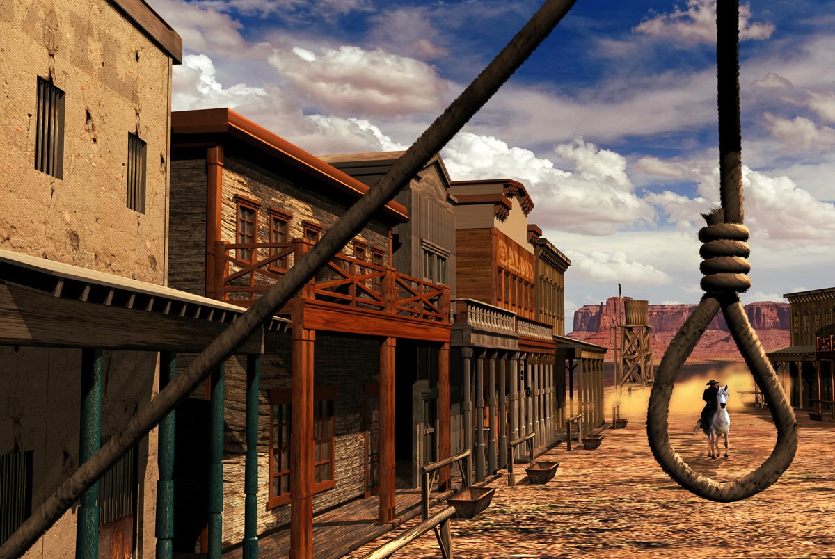 Papermoon Fototapete "Wilder Westen"