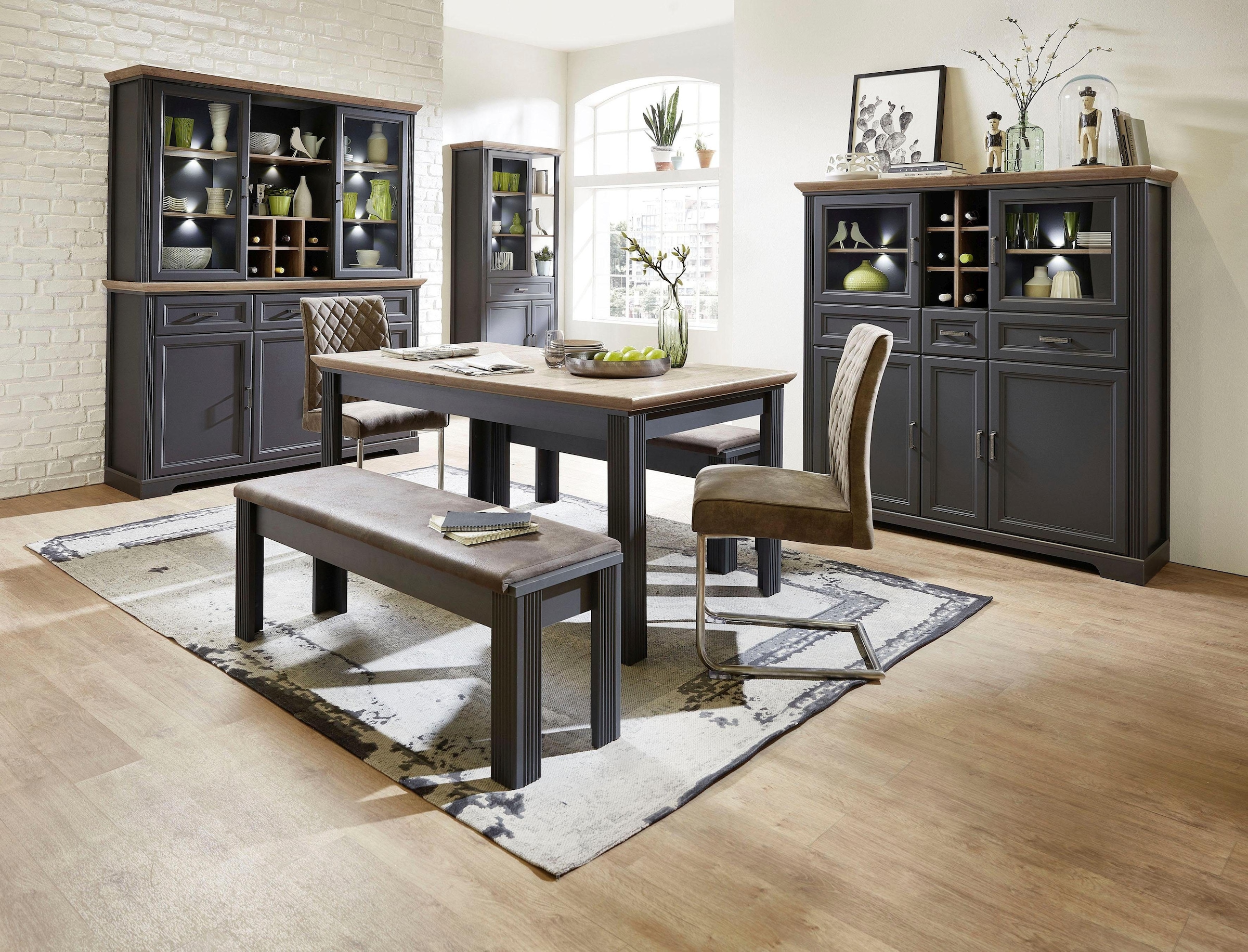 Innostyle Vitrine »Jasmin«, inklusive Beleuchtung