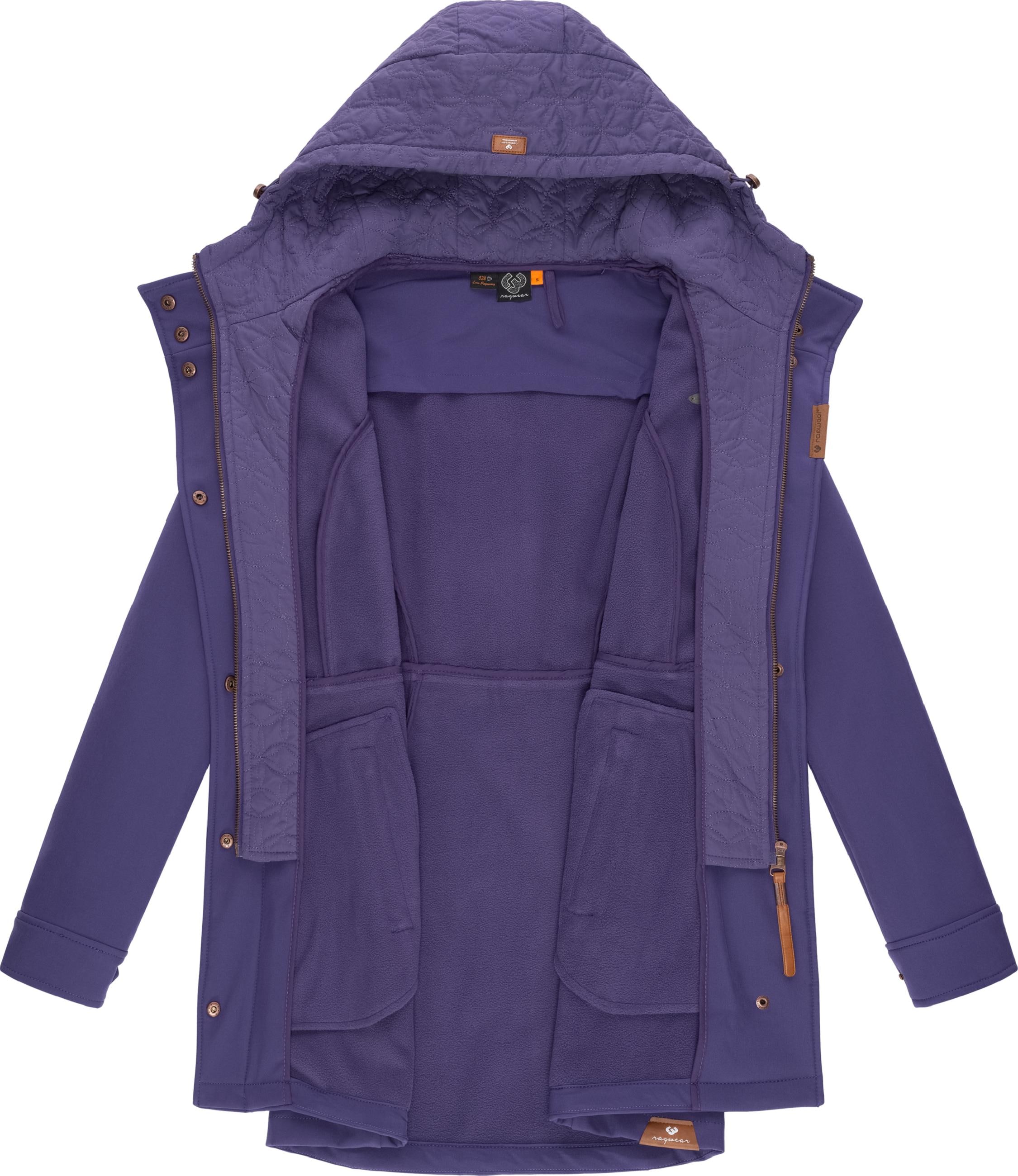 Ragwear Regenmantel »Softshellmantel Ybela«