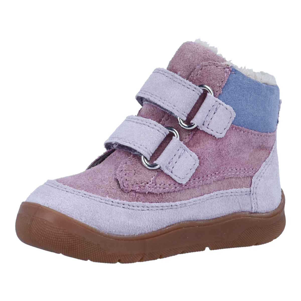Richter Barfußschuh »Samy Winter«  Klettschuh mit Kontrastbesätzen, Größenschablone zum Download